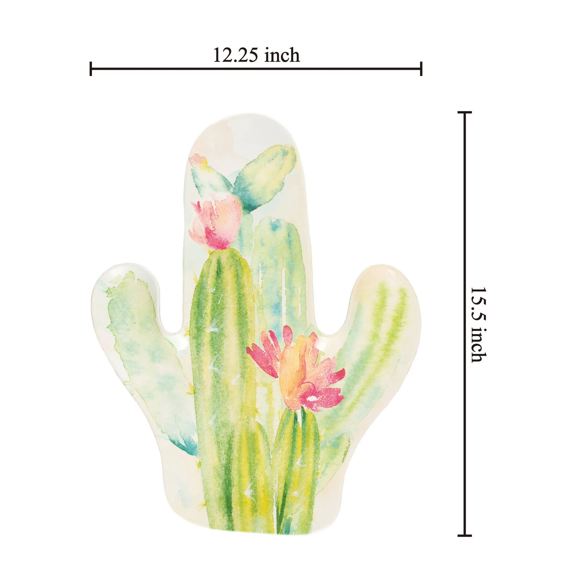 Cactus Garden Melamine 15 1/2" Platter - Image 2