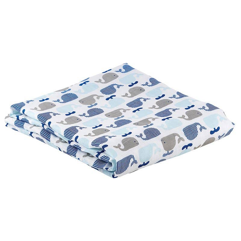 Swaddle Blanket - Whale - Image 2