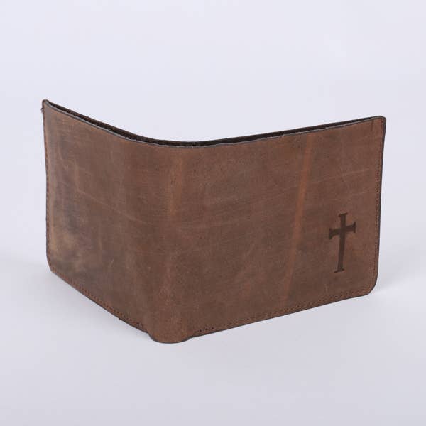 Swanson Christian Products - Men's Wallet - Leather - Cross - Image 4