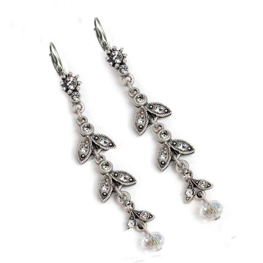 Delicate Art Deco Earrings - Image 3