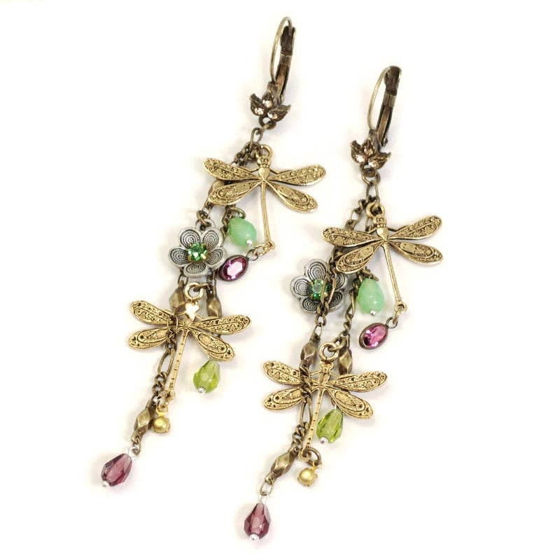 Dragonflies Dangles Earrings