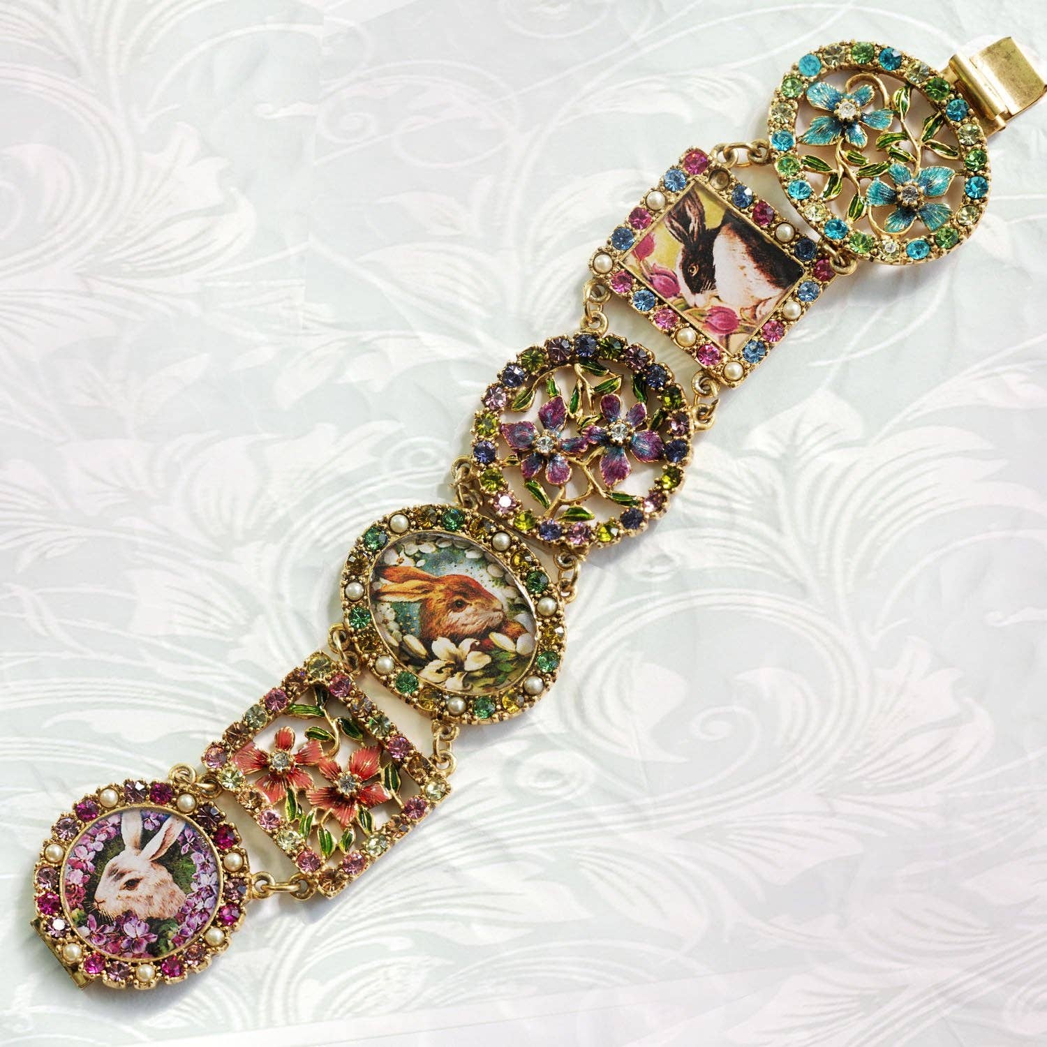 Garden of Bunnies Necklace - Image 2