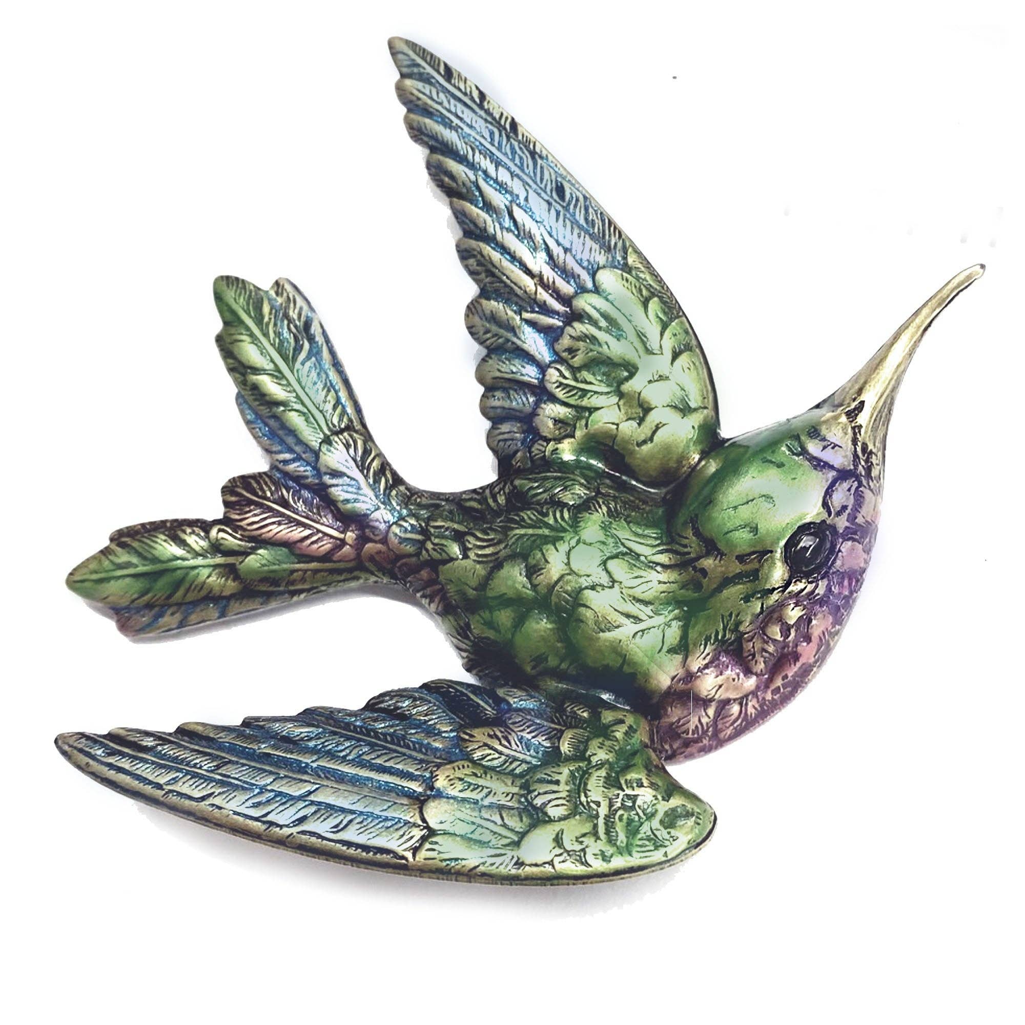 Hummingbird Brooch Pin - Image 5