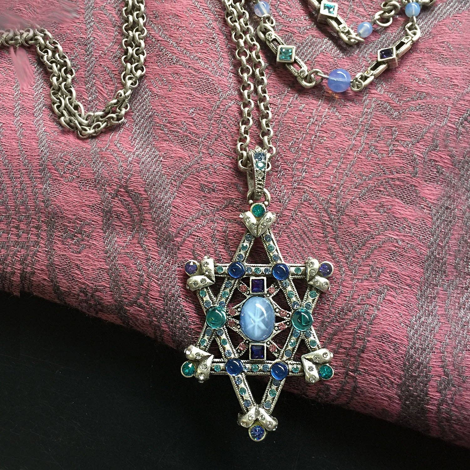 Star of Esther Magen David Necklace - Image 7