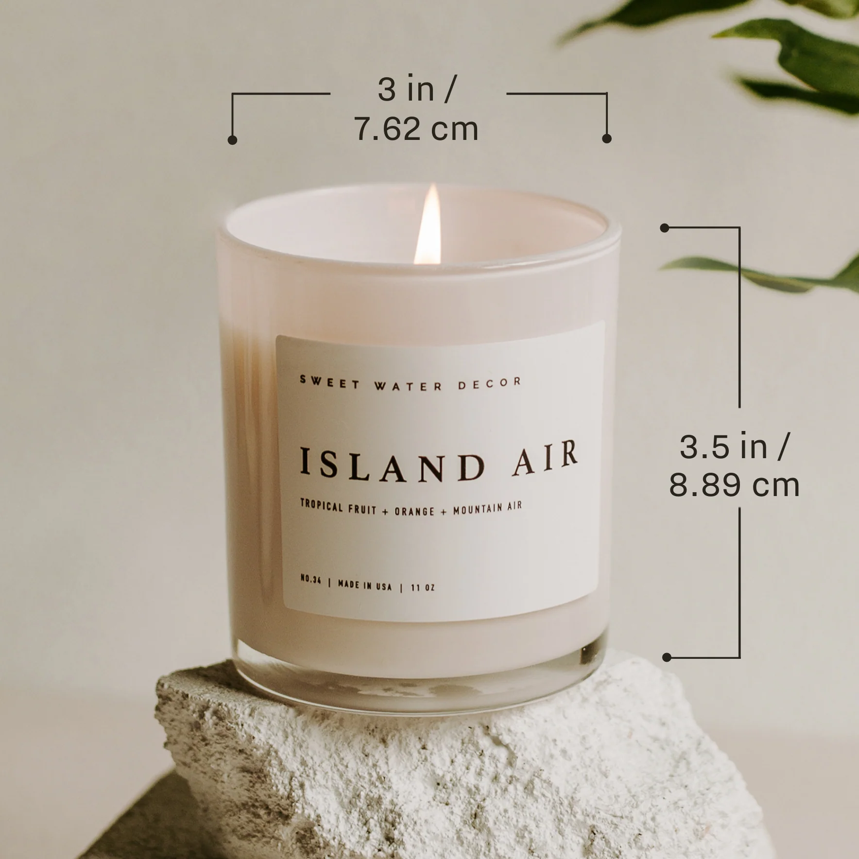 Coastal Lemon 11 oz Soy Candle - Image 5