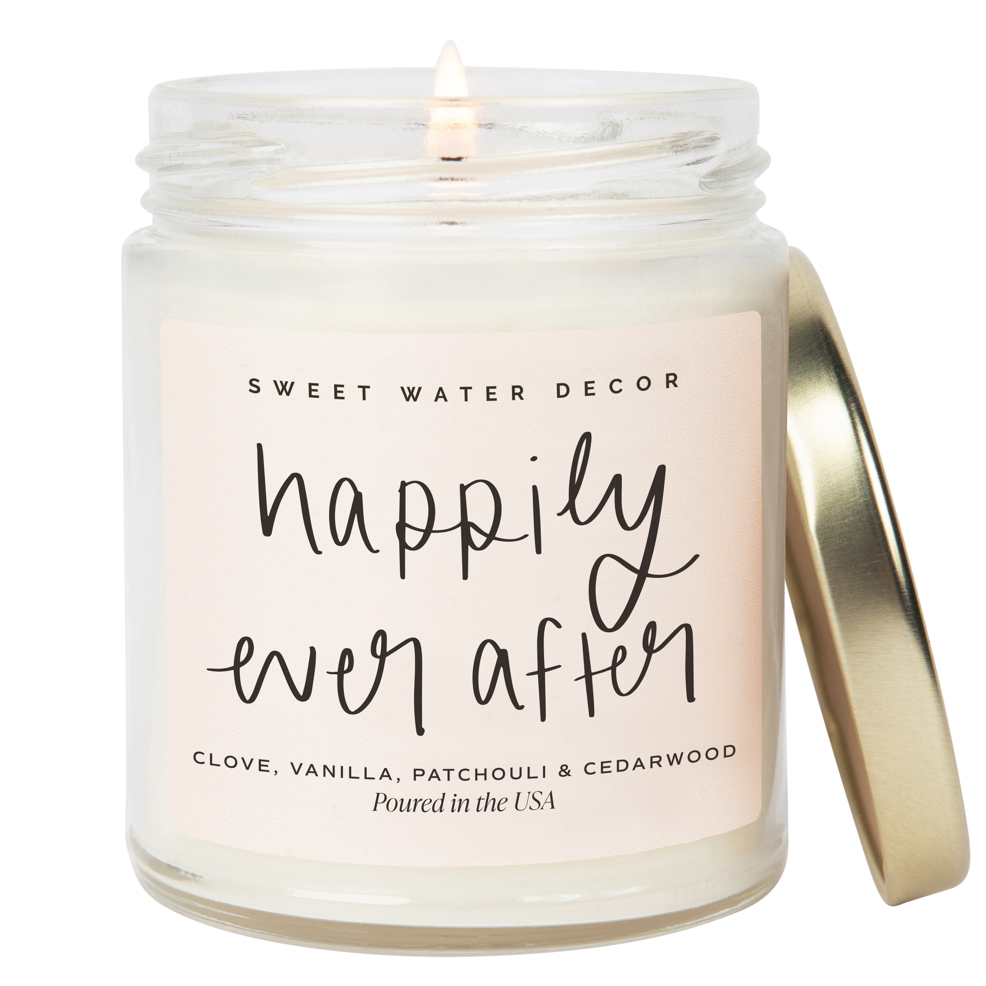 Happily Ever After 9 oz Soy Candle - Home Decor & Gifts