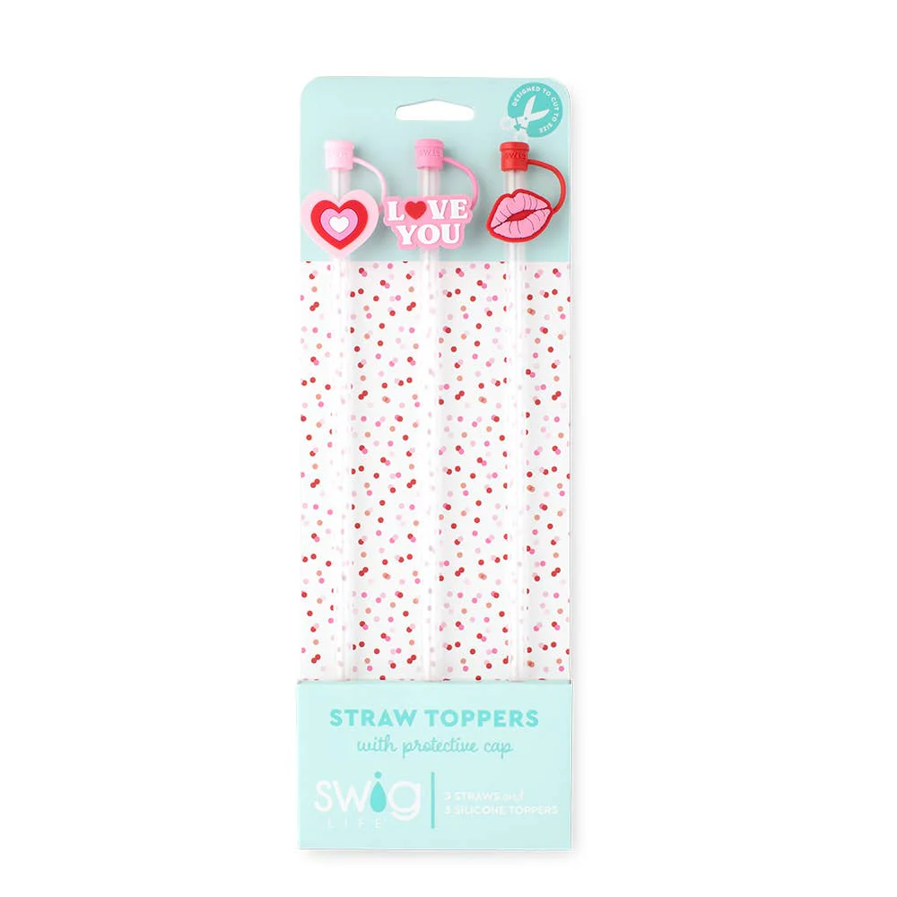 Sweethearts Straw Topper Set - Image 2