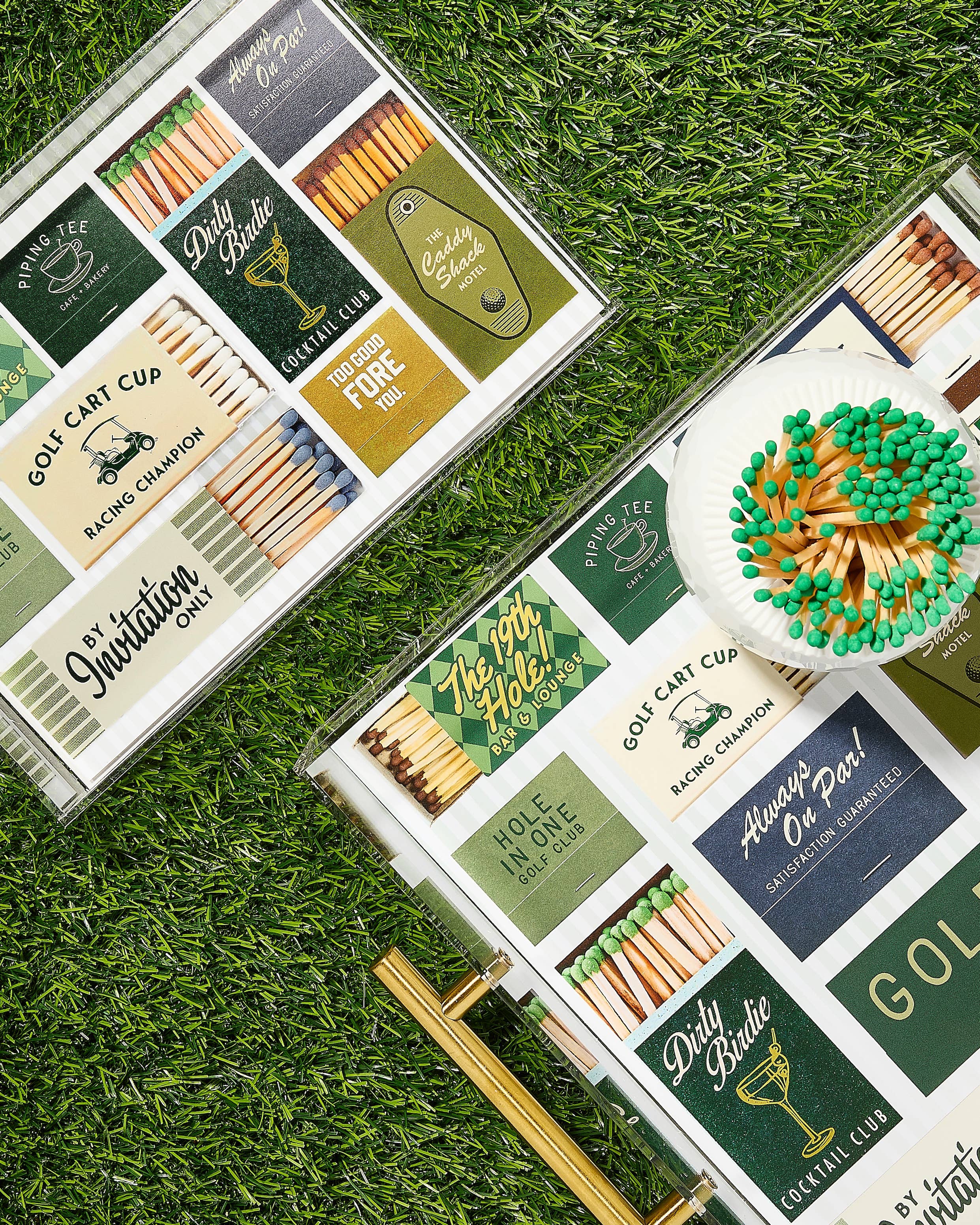 Golf Matchbook Small Tray - Image 3