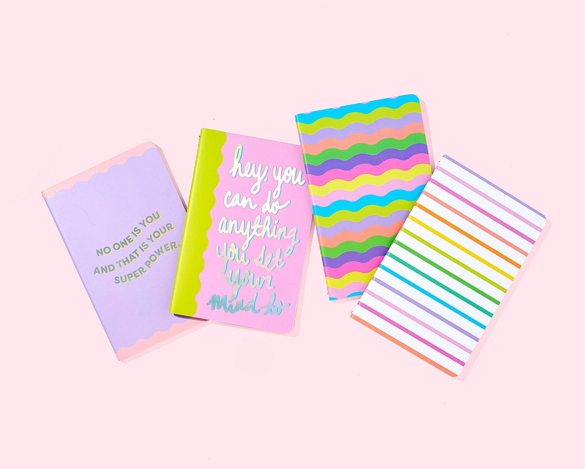 Taylor Elliott Designs - Mini Notebook Set - Neon + Foil - 4 Piece Set - Image 2