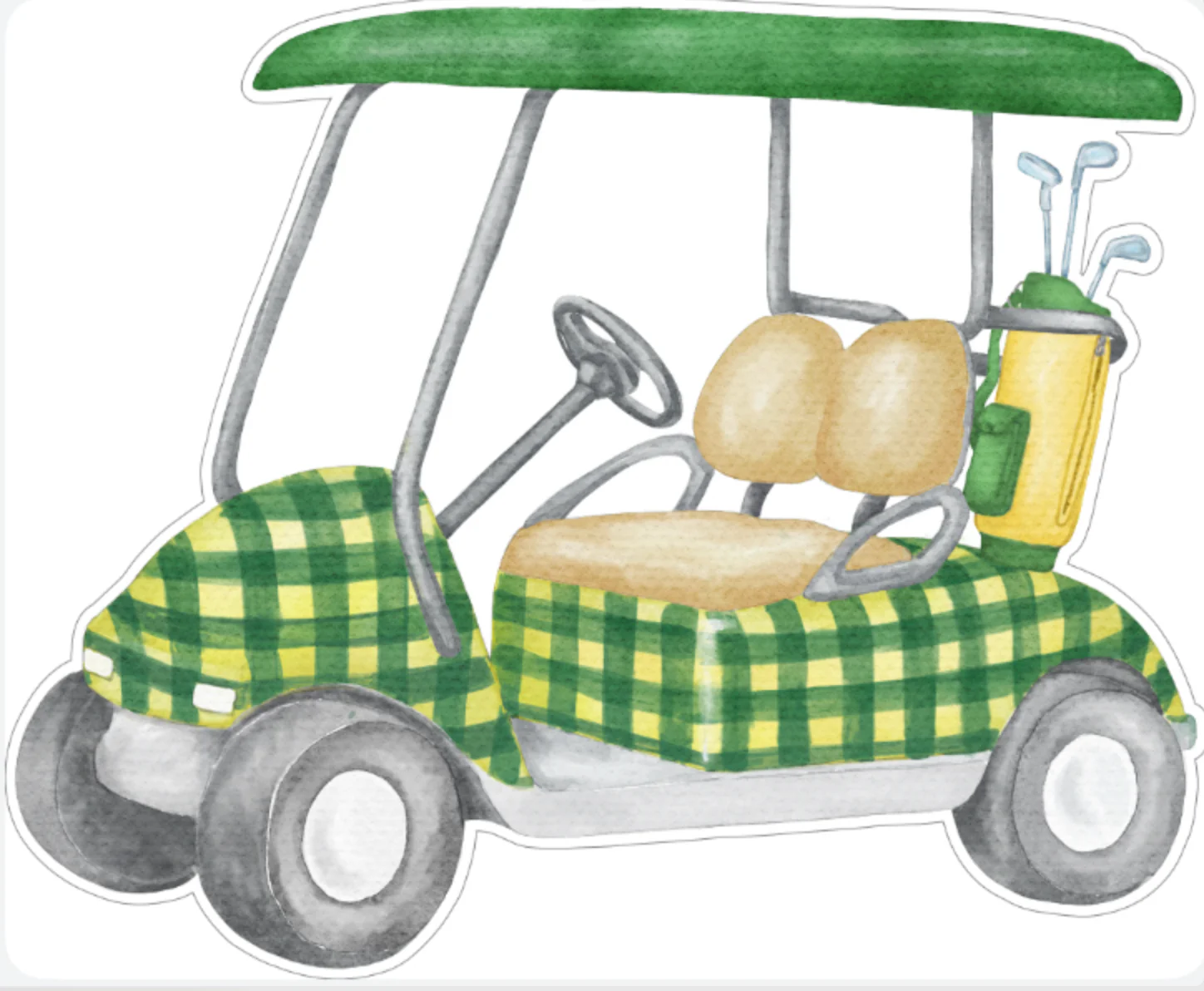 Tee Time Door Hanger - Image 2