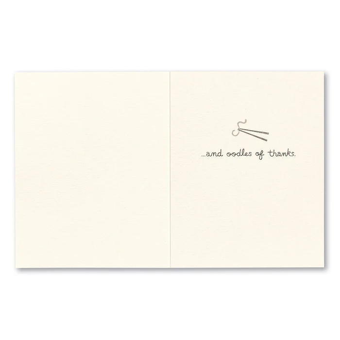 Thank You Card-Heaps of Gratitude - Image 2