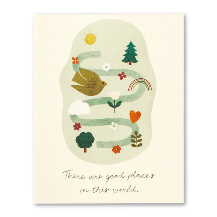 Thank You Card-There are Good Places in this World