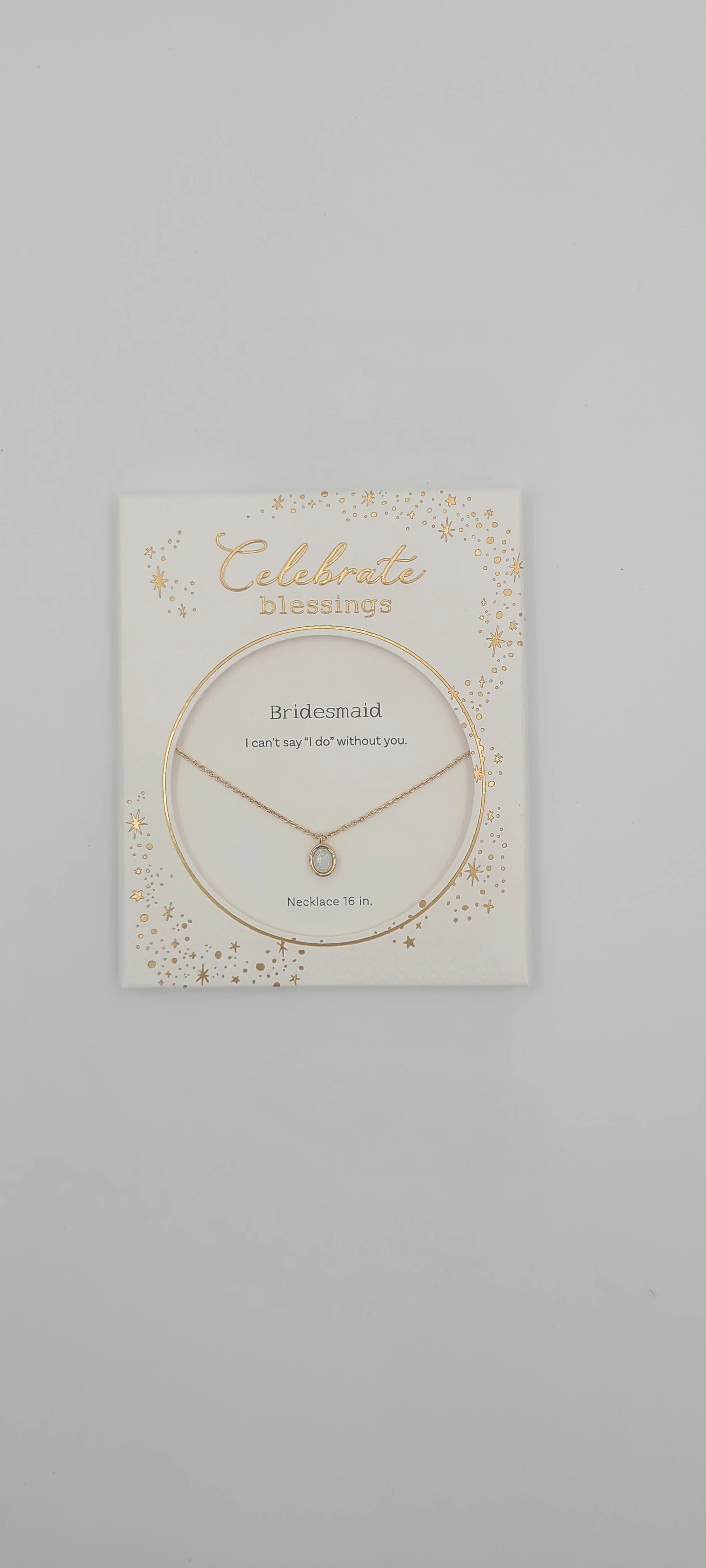 Bridesmaid Necklace - Celebrate Blessings