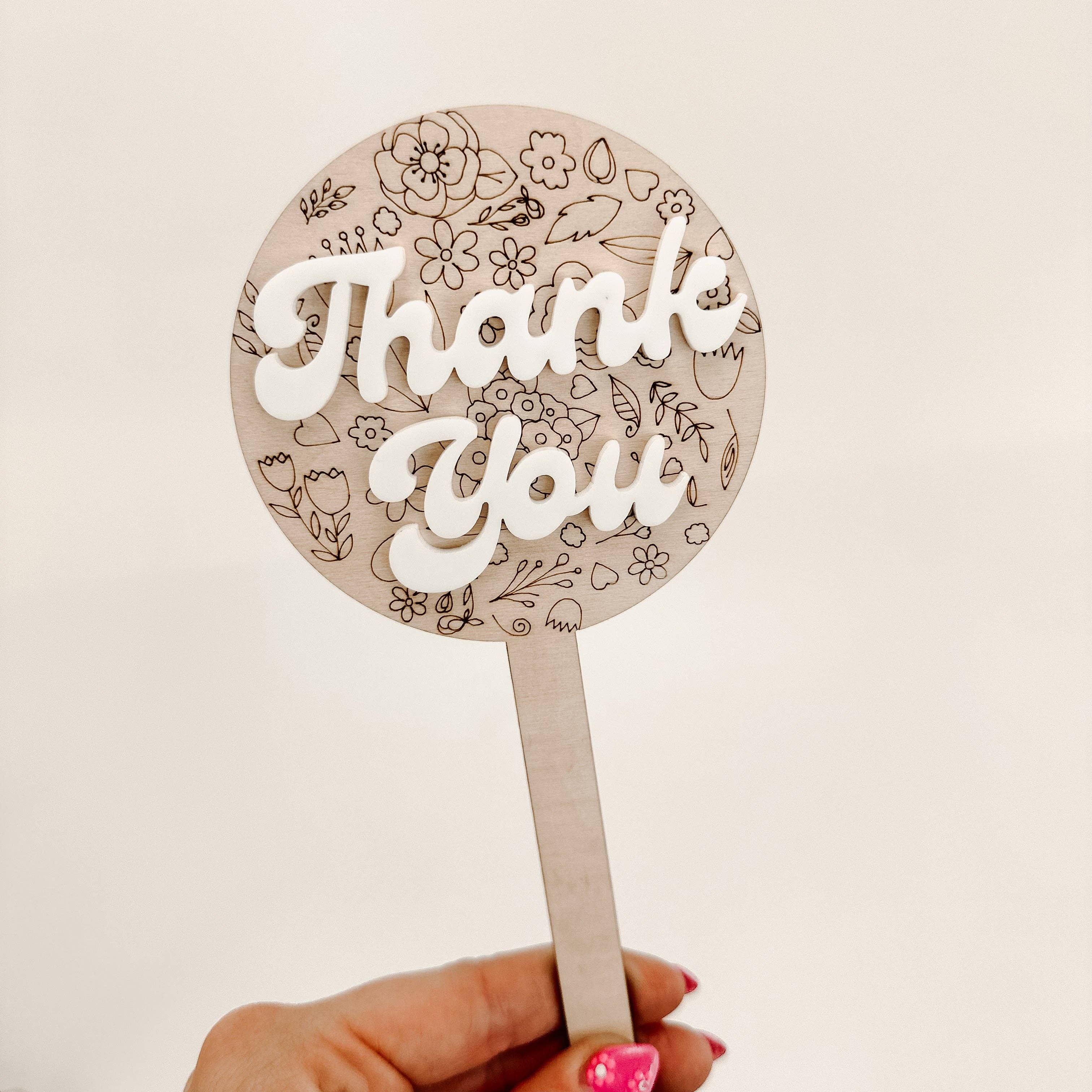 Thank You - Plant Stake - Image 2