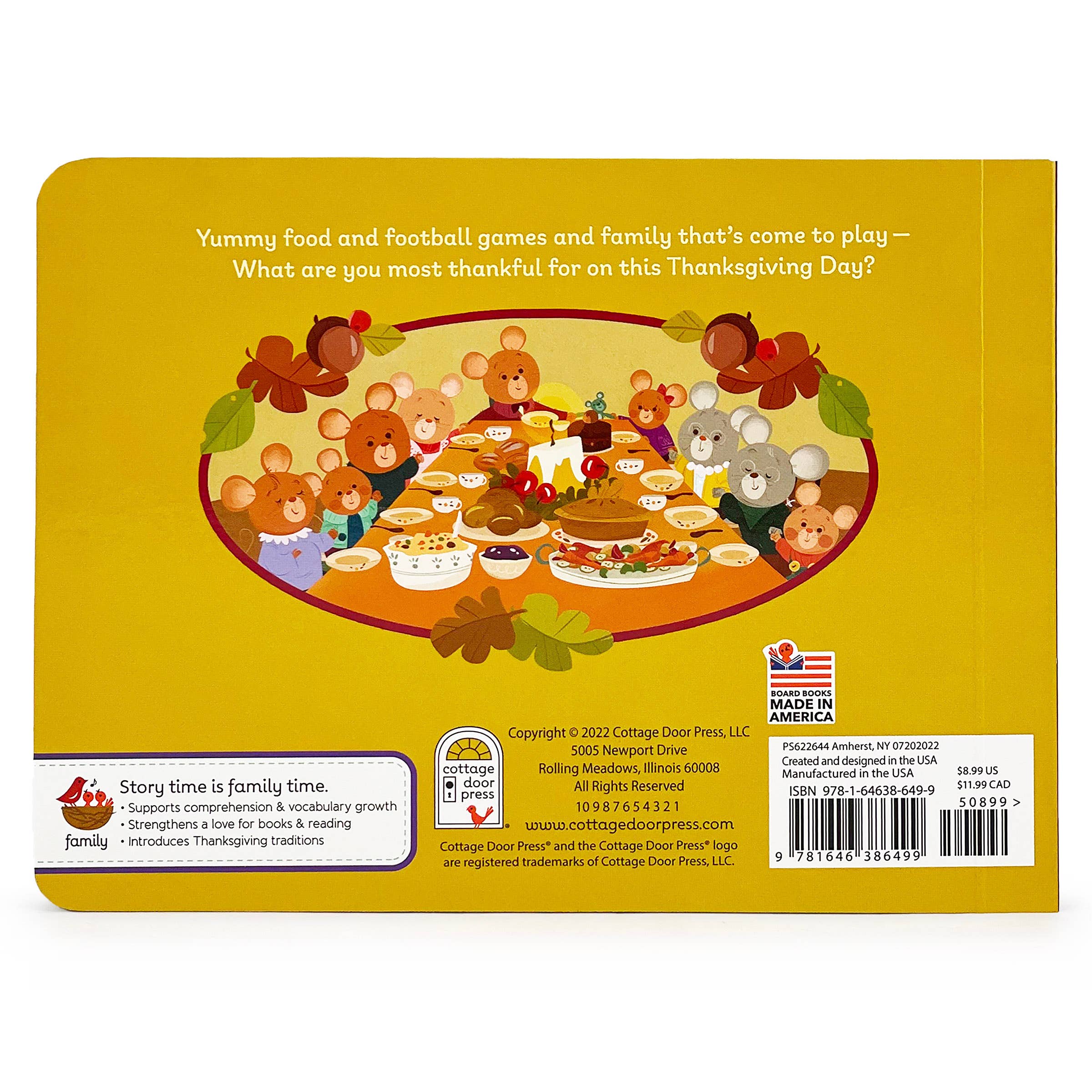 Thankful Thanksgiving Board Book - Image 2