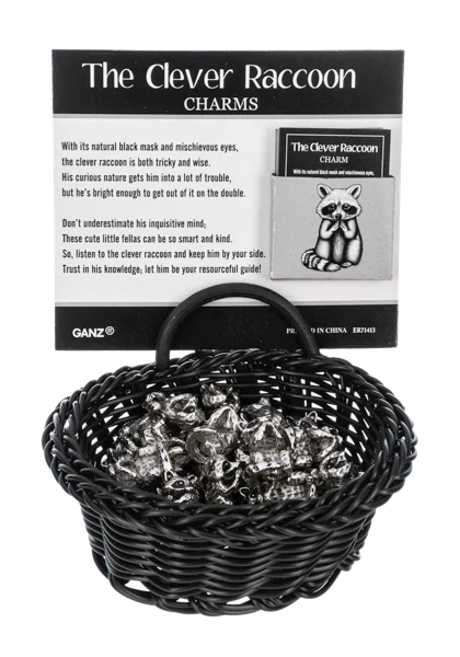 The Clever Raccoon Charms
