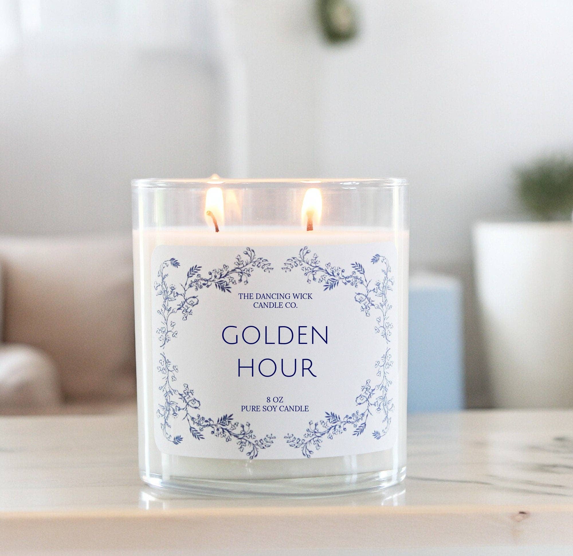 Coastal Cottage & French Country Dual-Wick Soy Candle- 12 oz