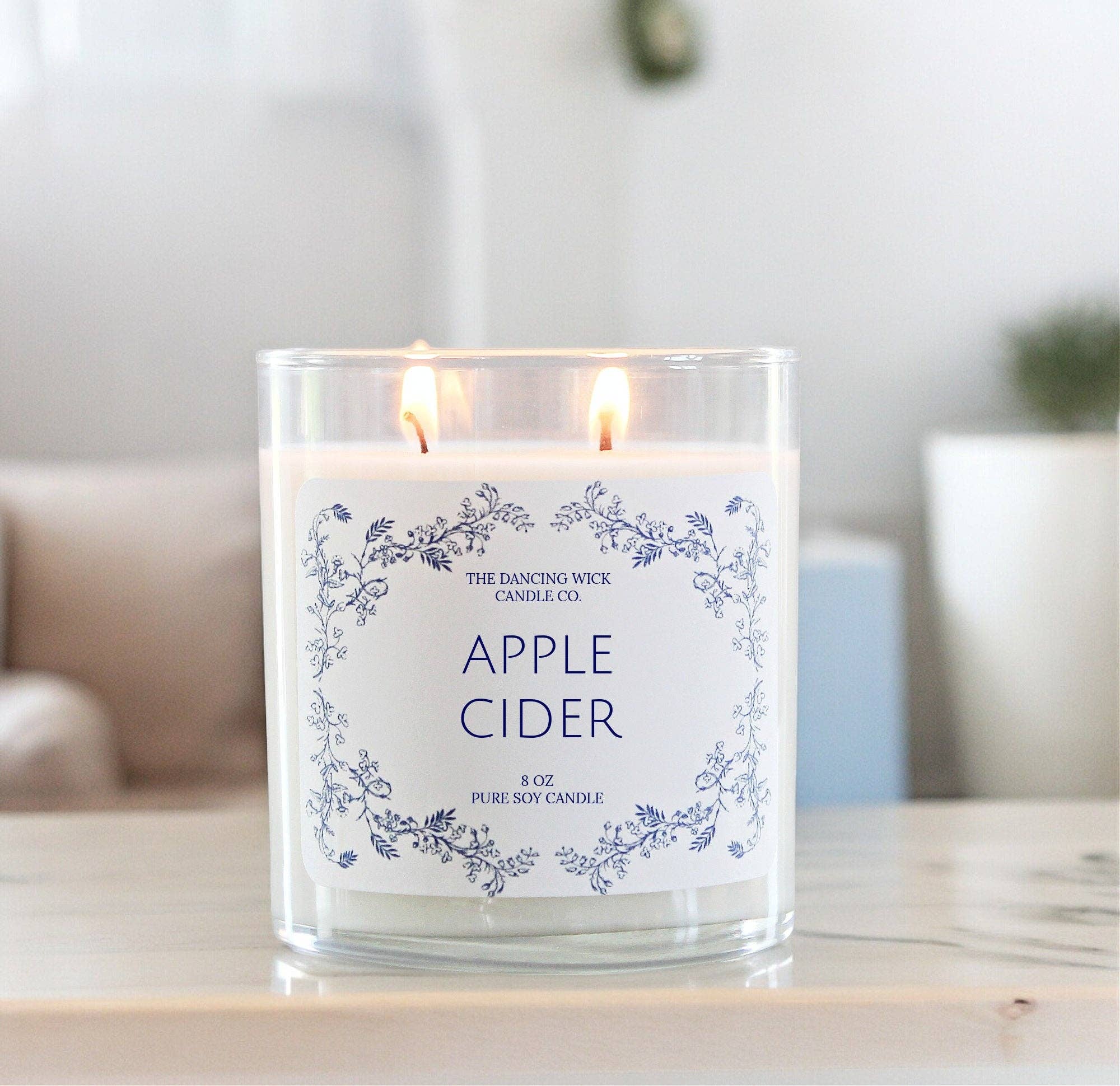 Coastal Cottage & French Country Dual-Wick Soy Candle- 12 oz - Image 3