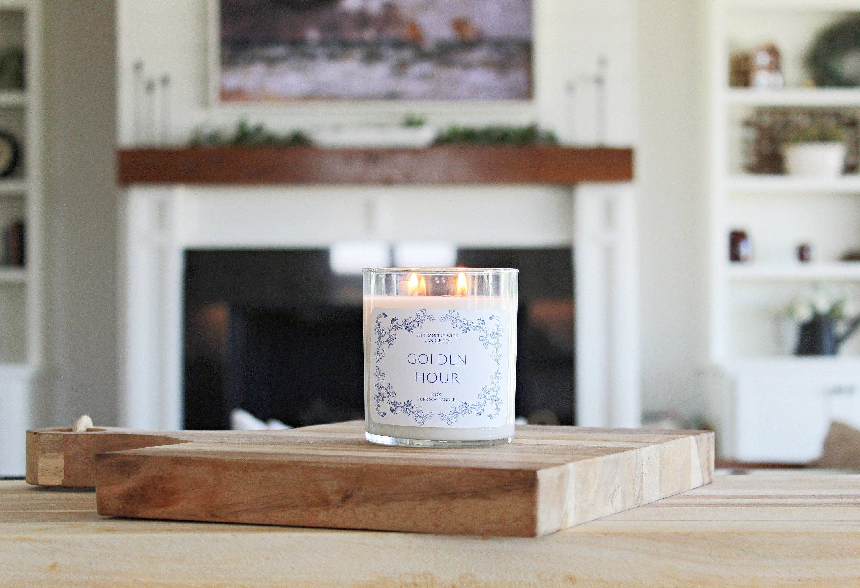 Coastal Cottage & French Country Dual-Wick Soy Candle- 12 oz - Image 9