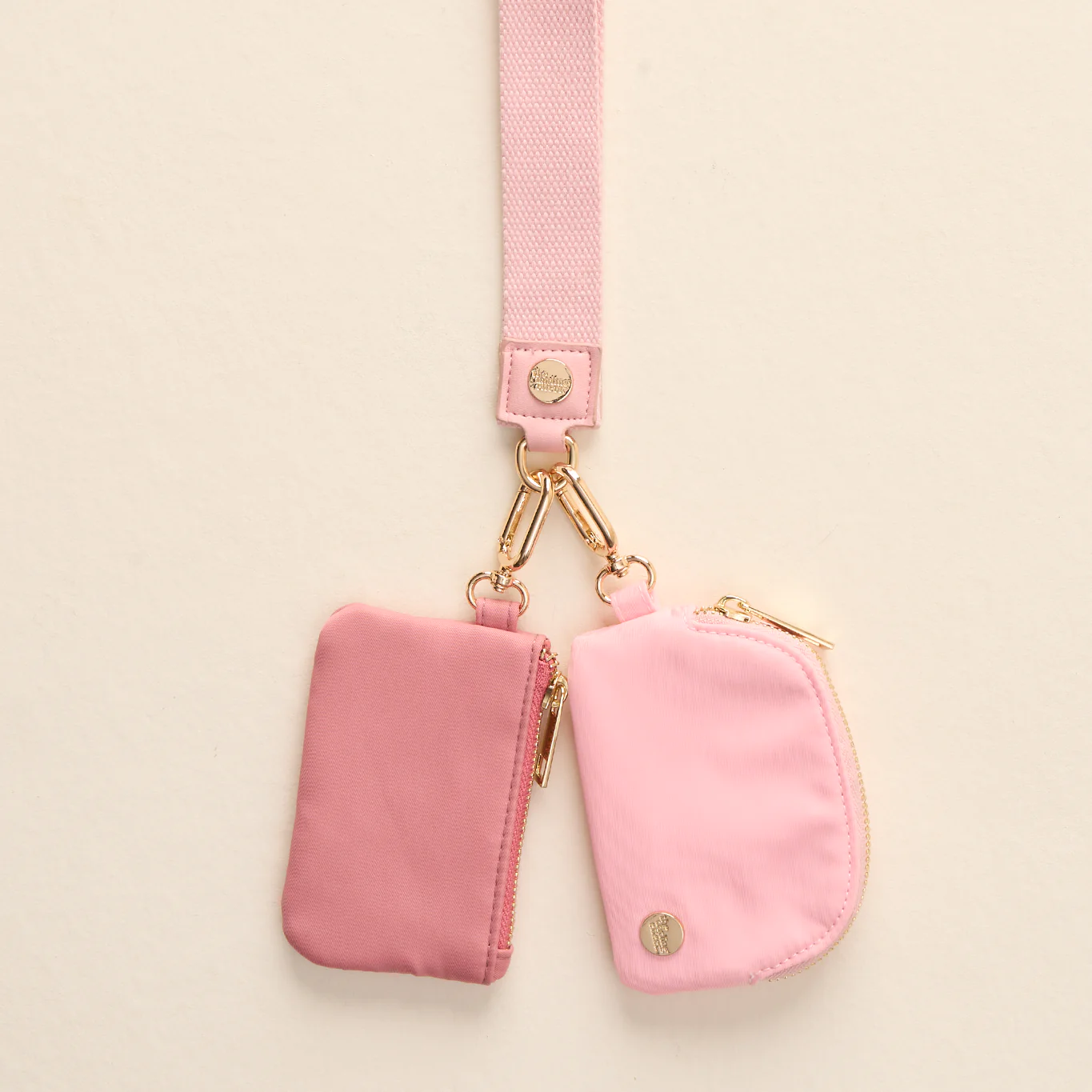 Dynamic Duo Pouch Wristlet-Rose - Image 3