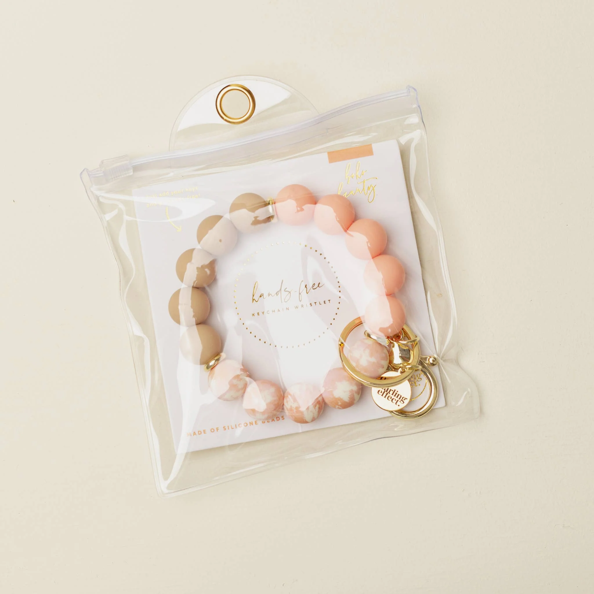 Hands-Free Keychain Wristlet-Boho Beauty - Image 3