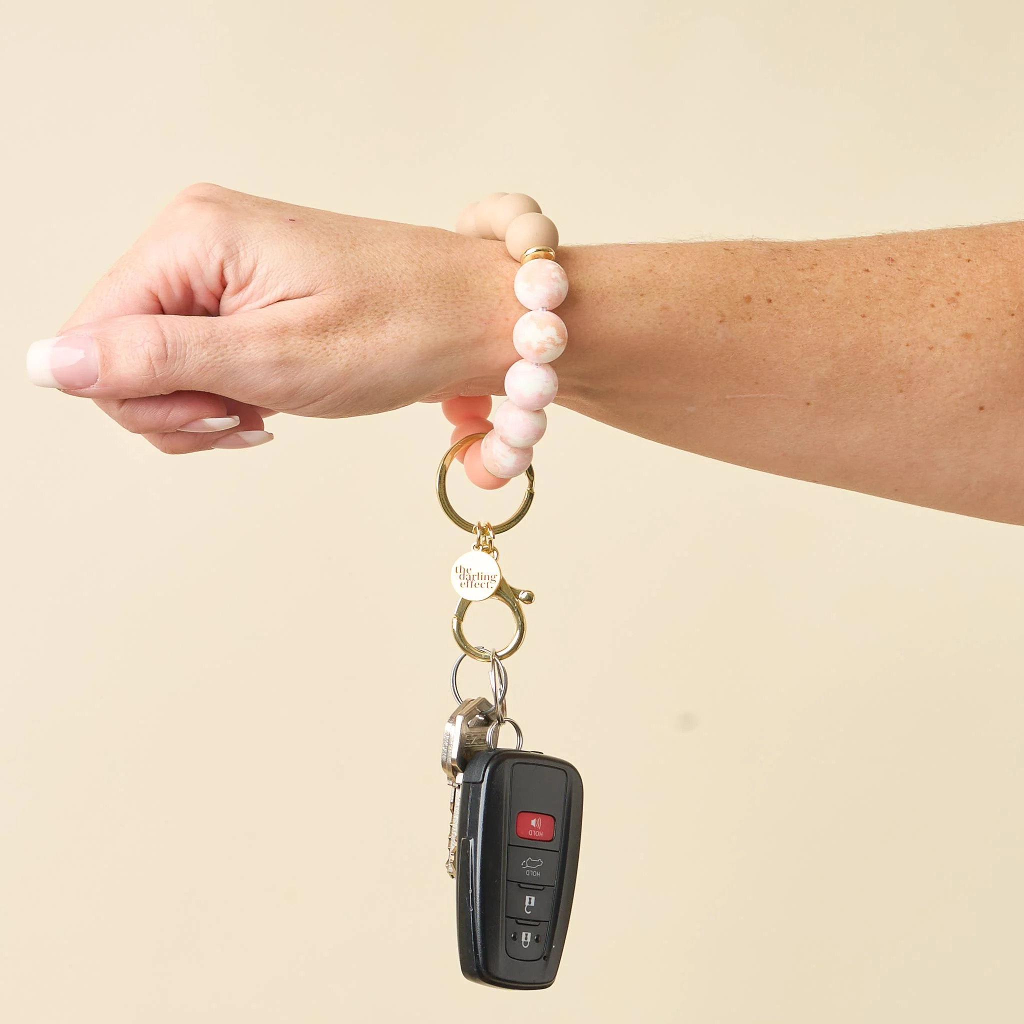Hands-Free Keychain Wristlet-Boho Beauty - Image 4