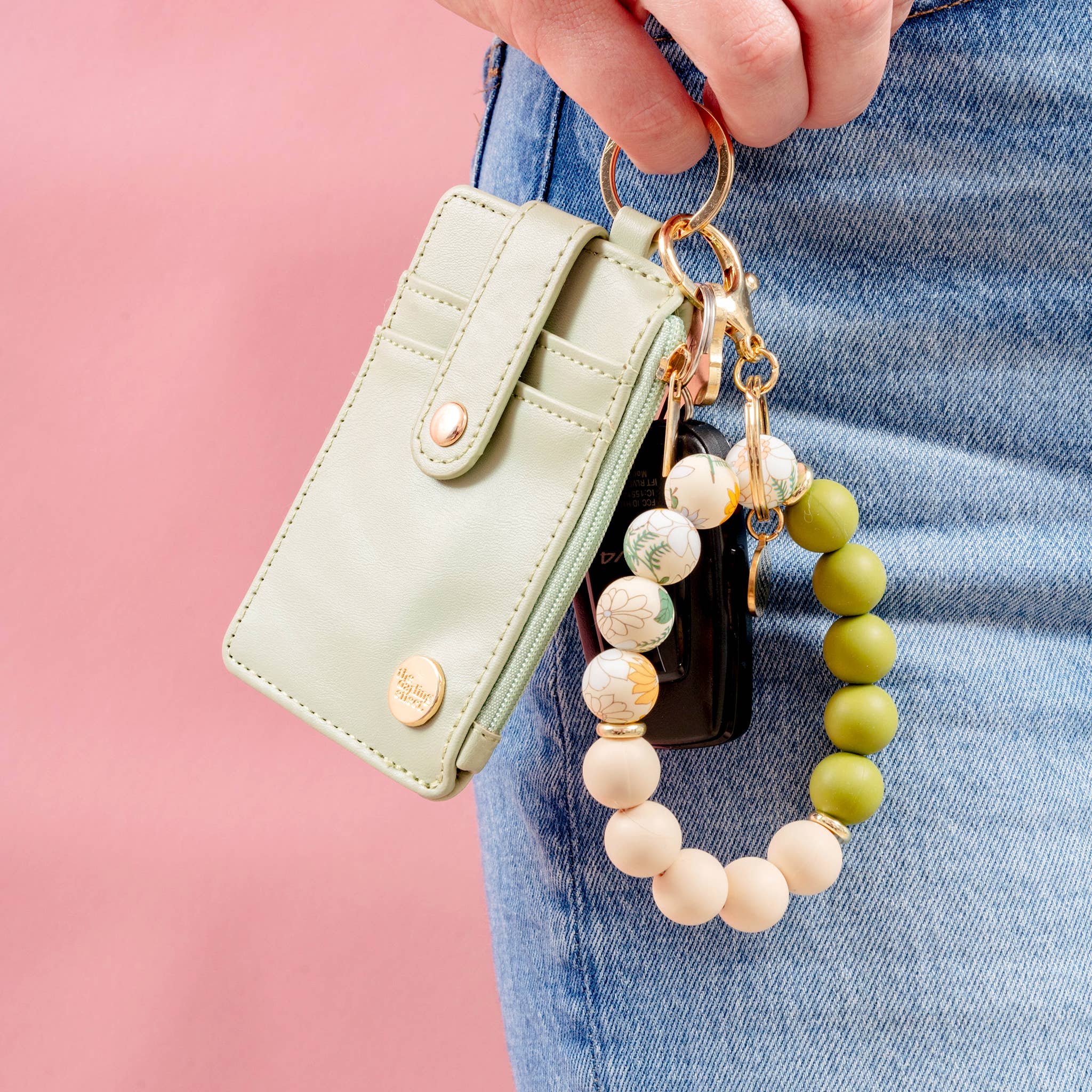 Hands-Free Keychain Wristlet - Dash of Daisy - Image 3