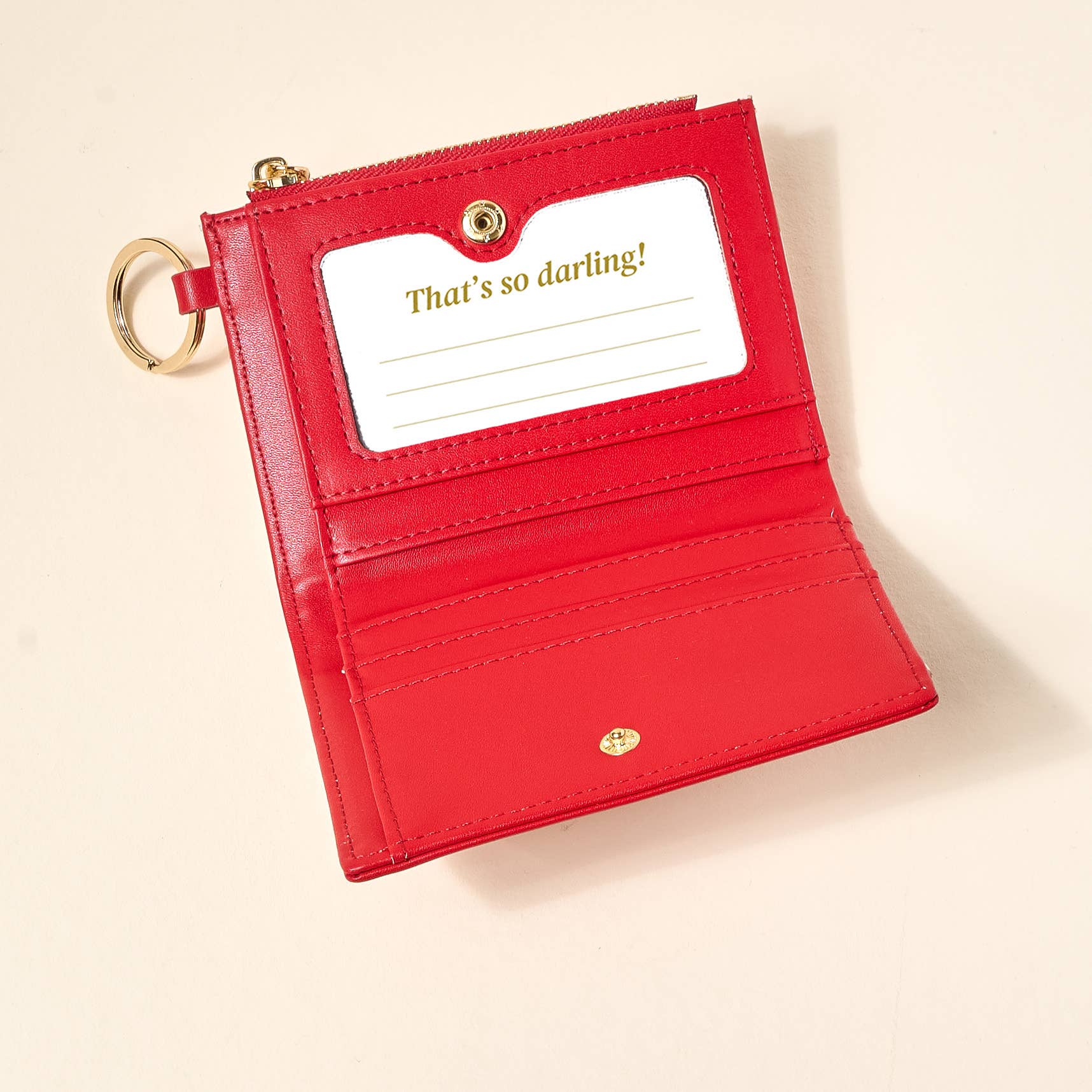 The Darling Effect - Luxe Pocket Wallet-Strawberry Fields - Image 2