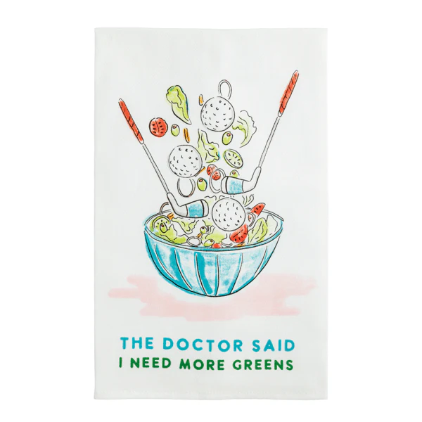 The Doctor Funny Golf Towel