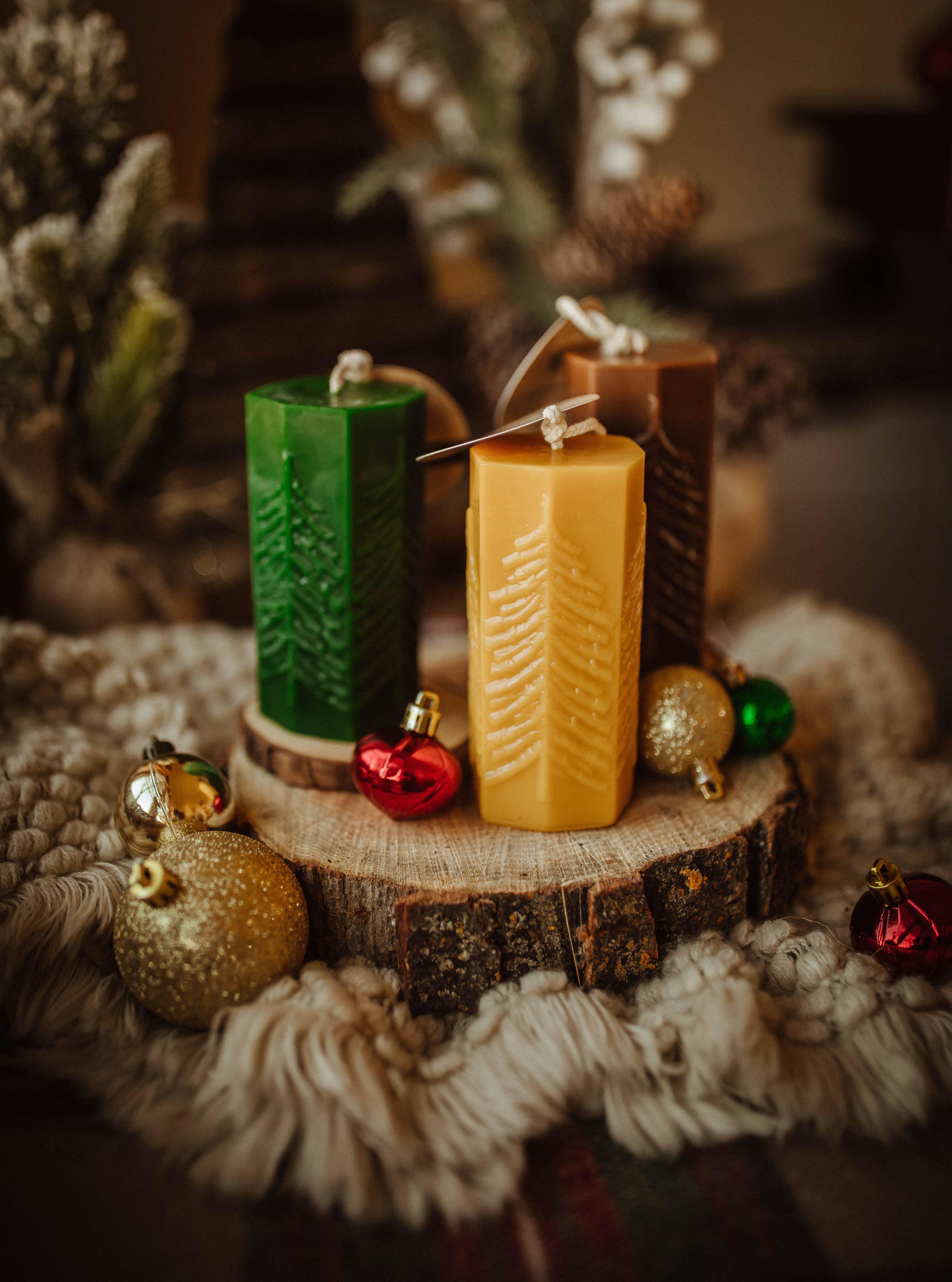Lone Tree Beeswax Candle - Image 6