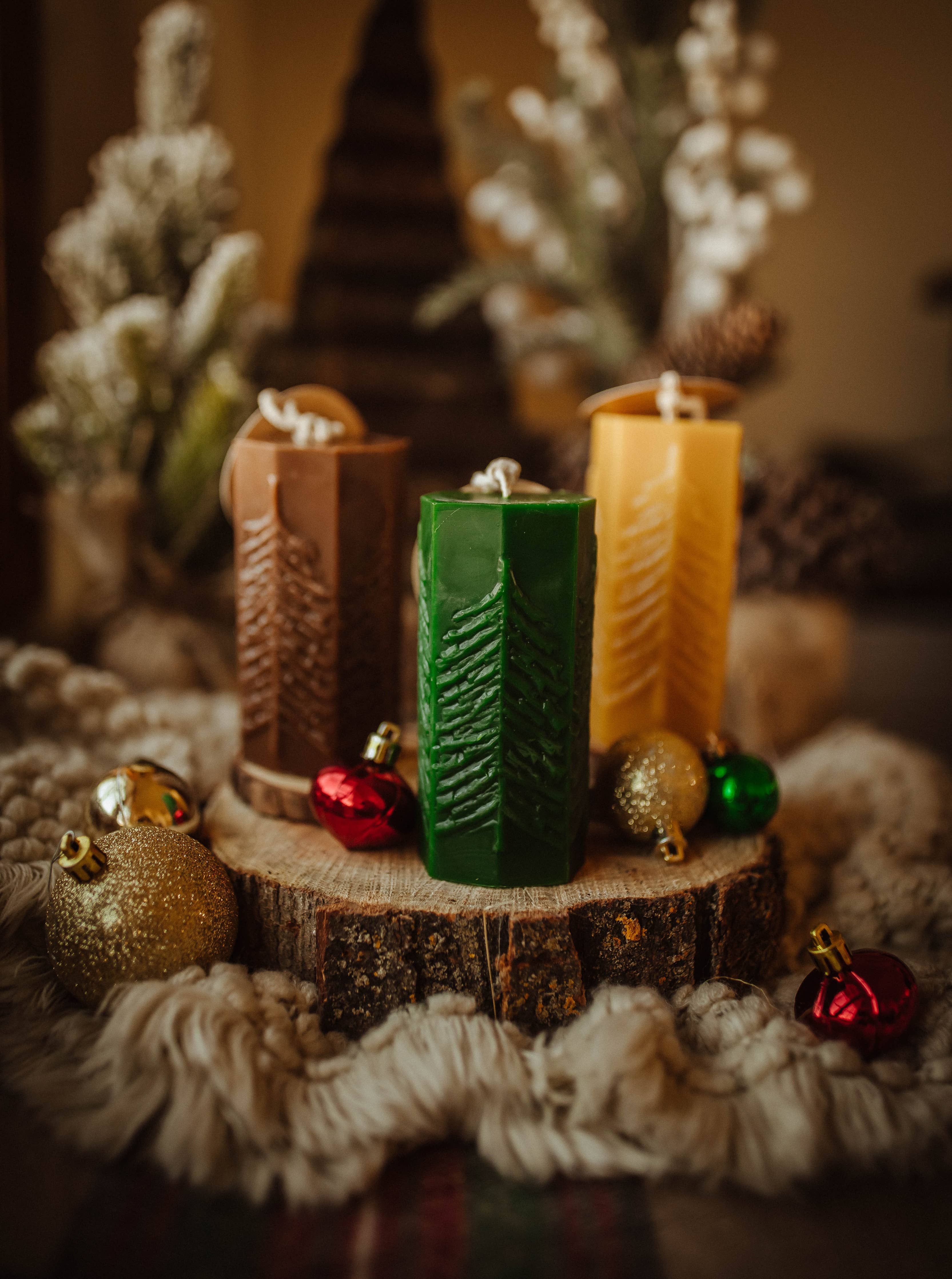 Lone Tree Beeswax Candle - Image 9