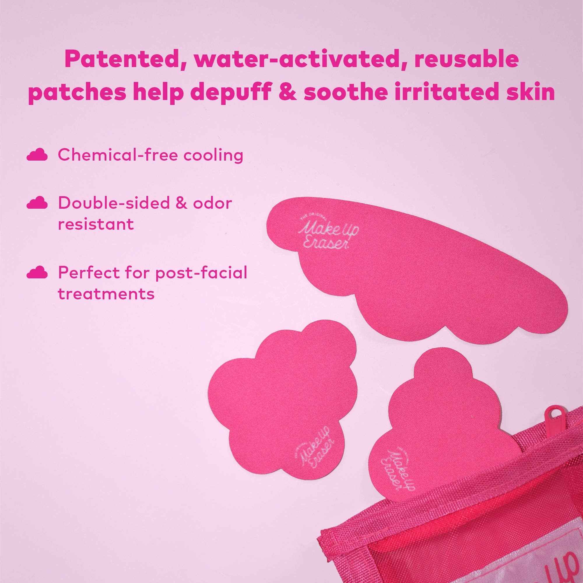Facial Cooling Clouds Reusable Patches Instant Cooling - Image 4