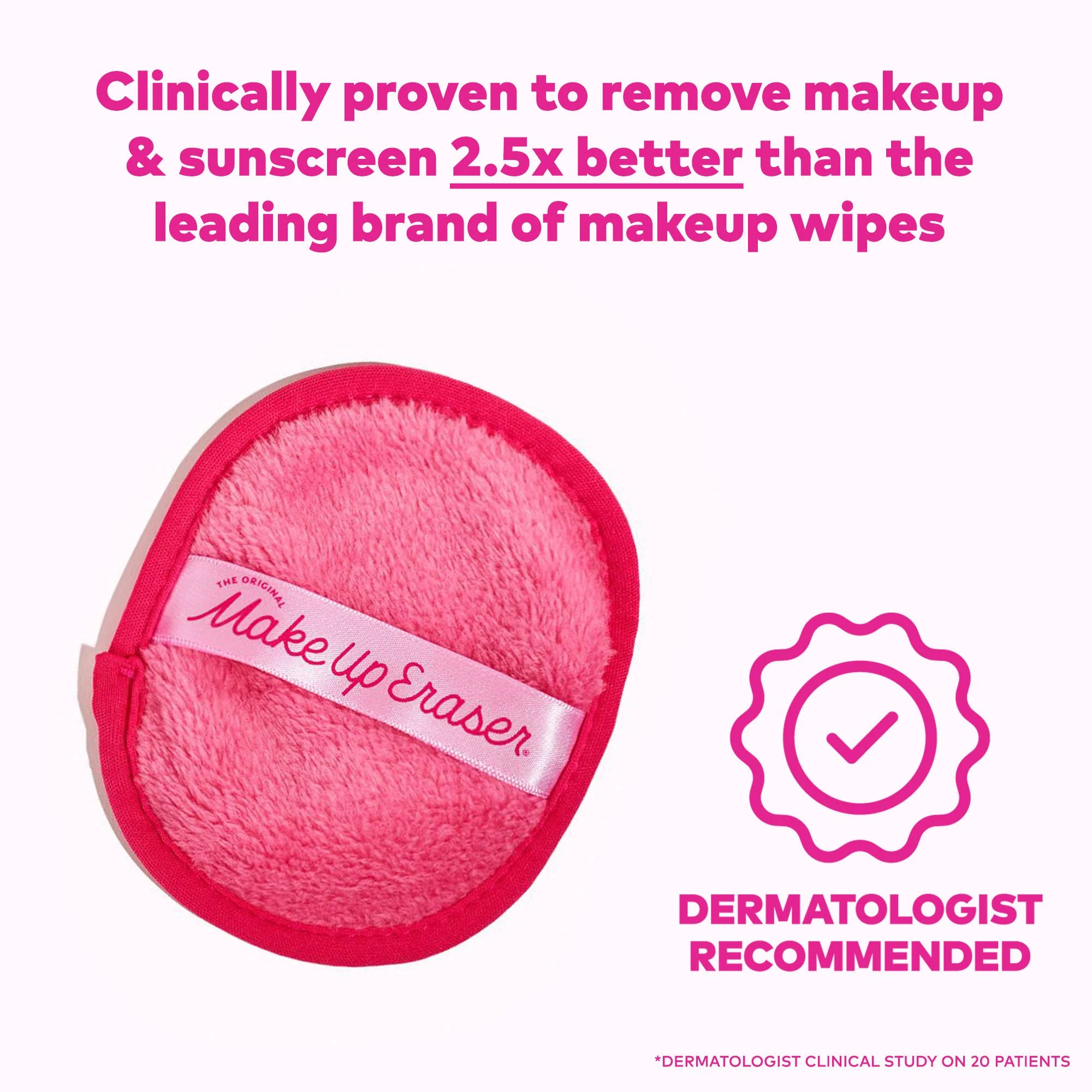 The Original MakeUp Eraser - The Pink Daily MakeUp Eraser - Image 3