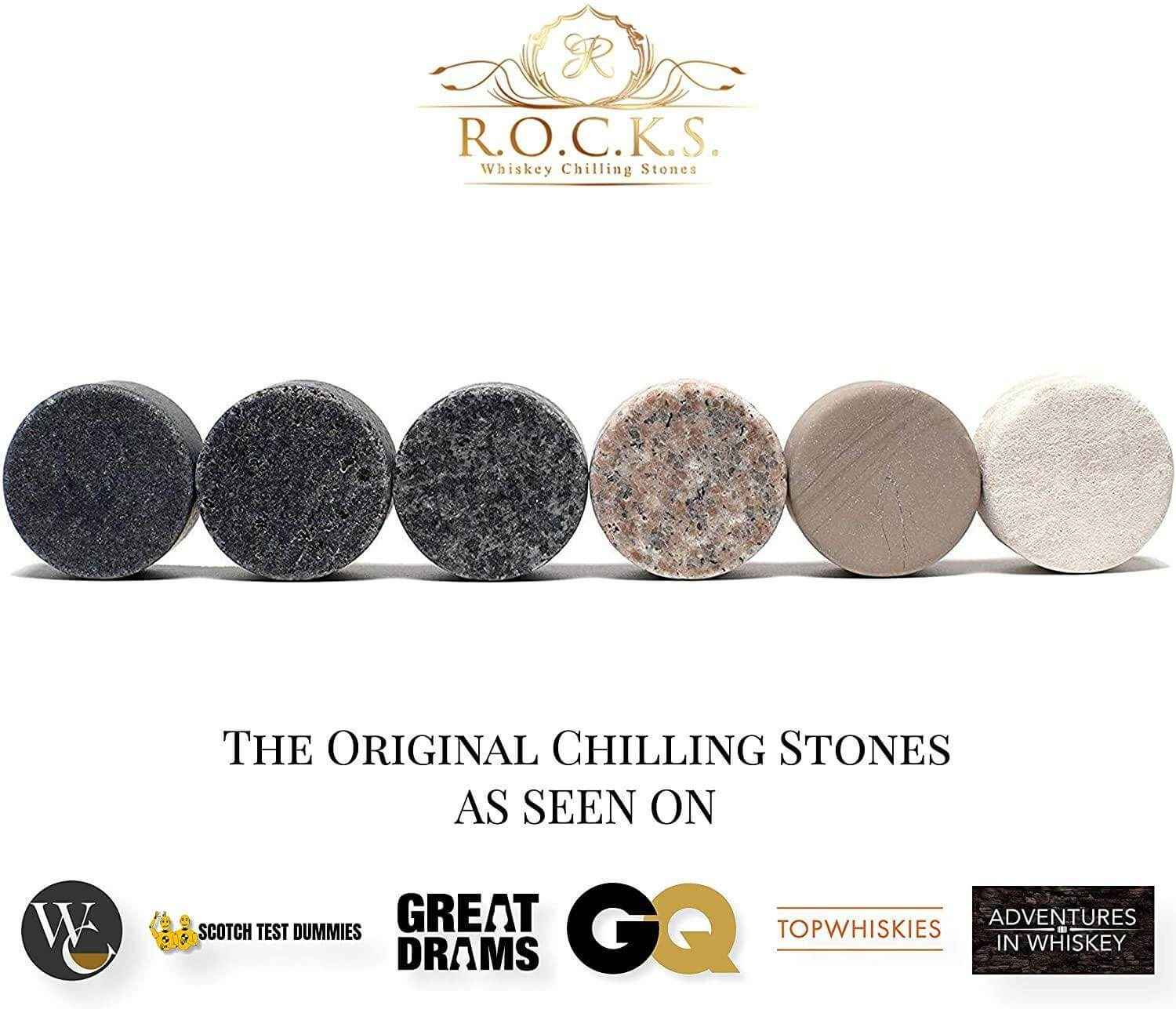 The Original Rocks Whiskey Chilling Stones - Image 2
