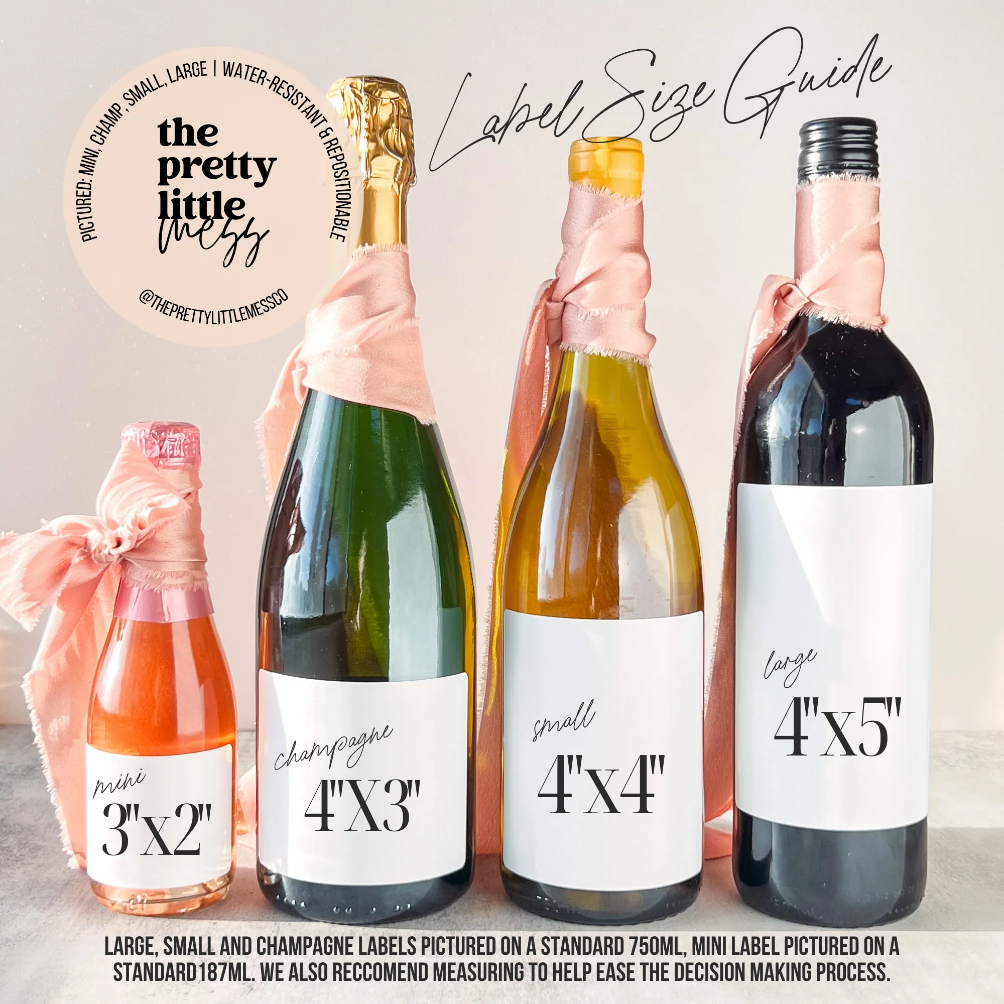 Here For You Always, Encouragement Wine Label Gift - Image 3