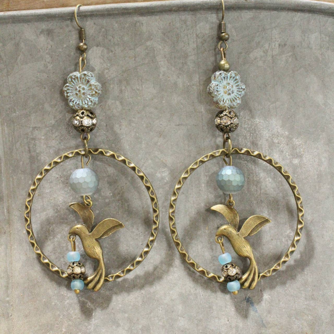 Soaring Bird Dangle Earrings - Image 3
