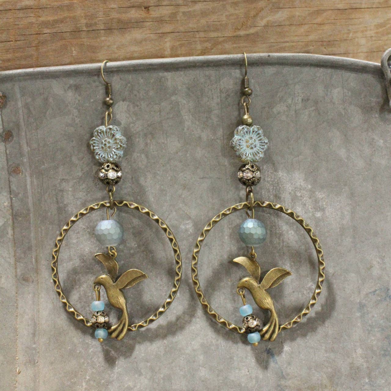 Soaring Bird Dangle Earrings - Image 4