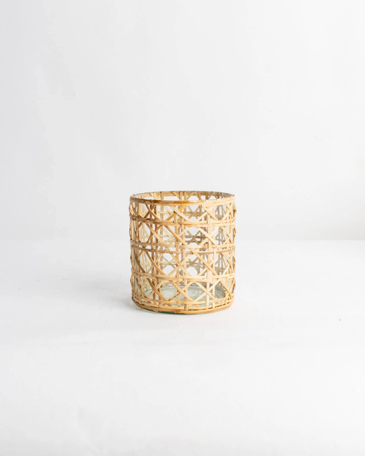 Mia Cane Candle Holder 4x4.25 - Image 2