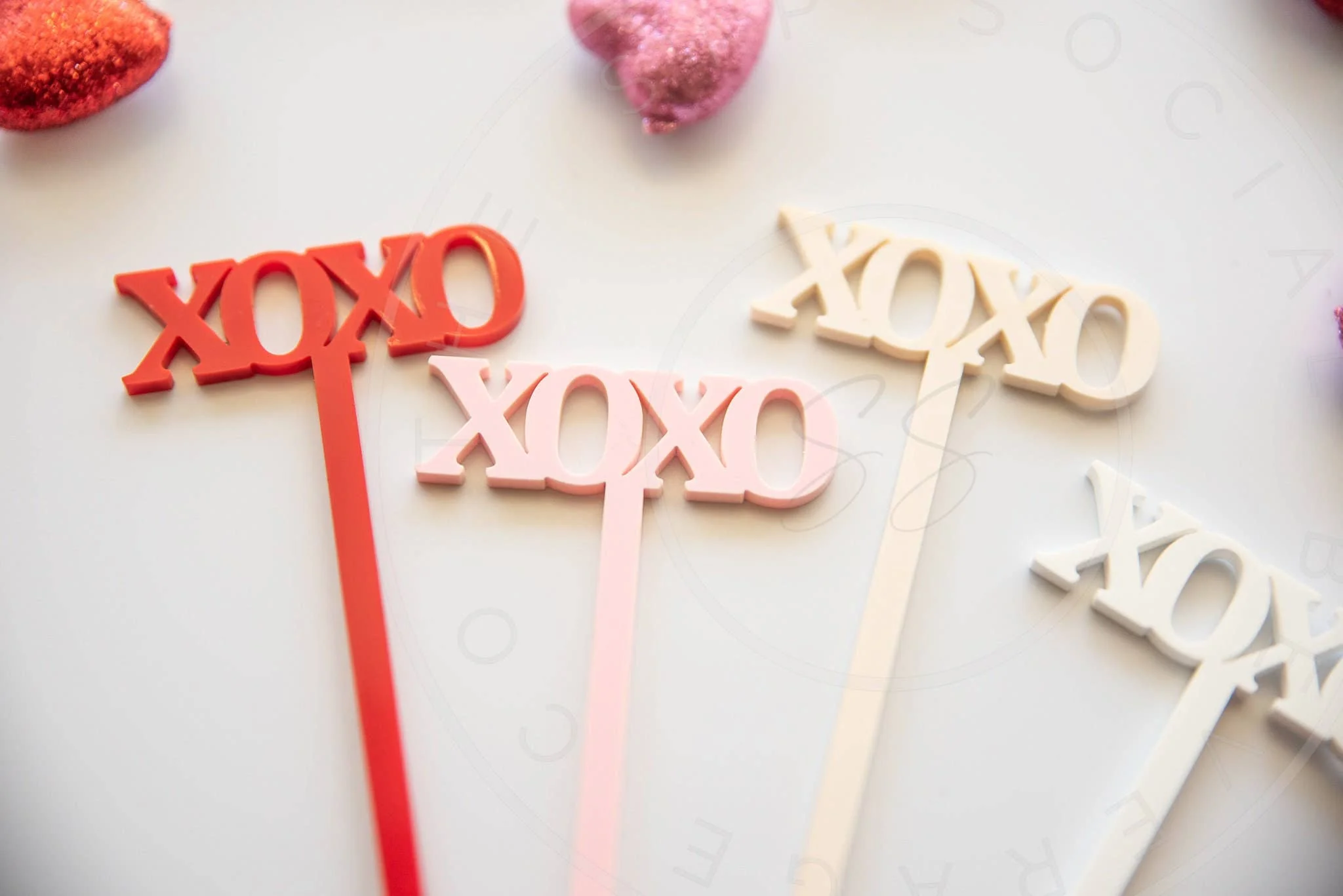 XOXO Valentine's Day Drink Stirrers - Image 3