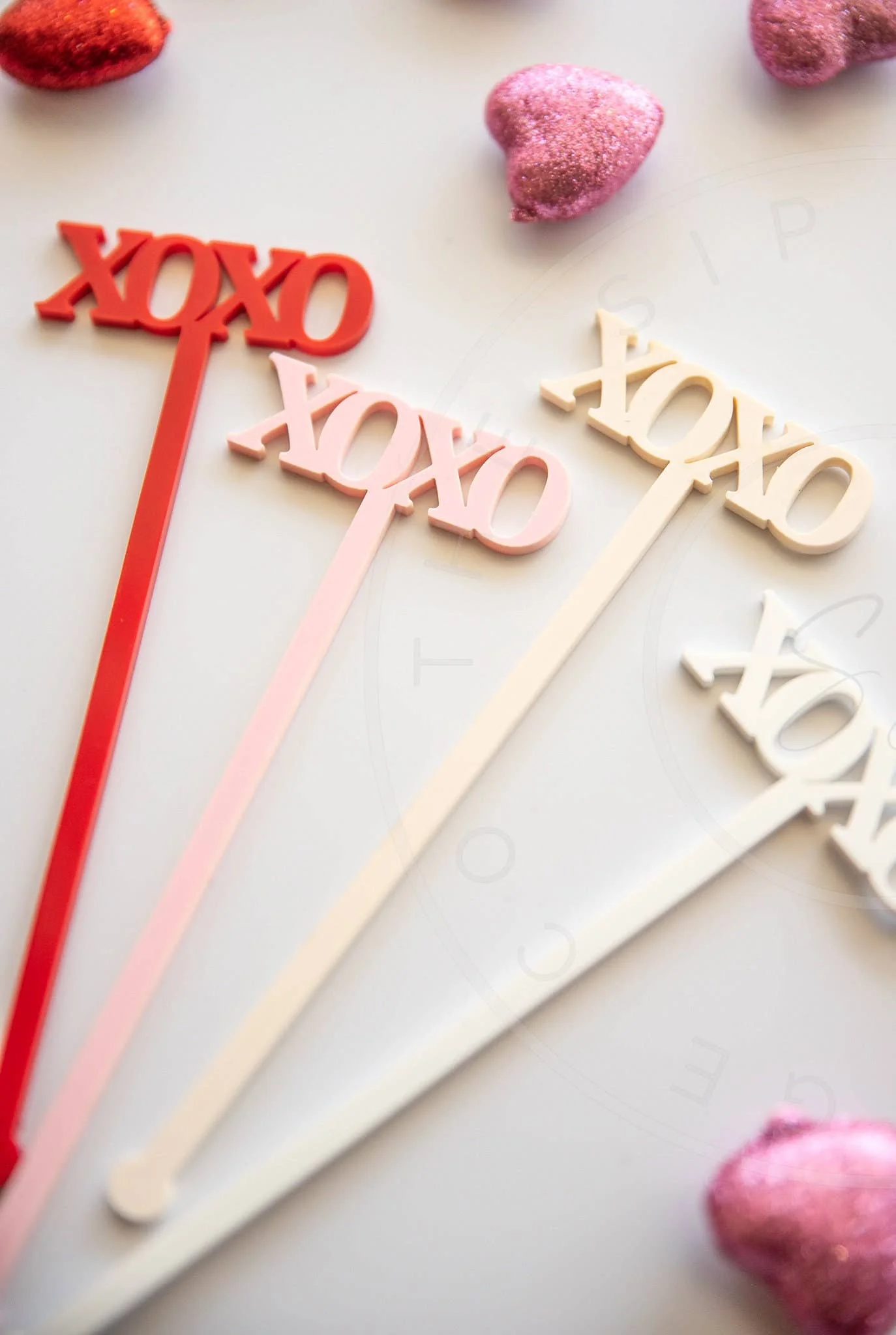 XOXO Valentine's Day Drink Stirrers - Image 4