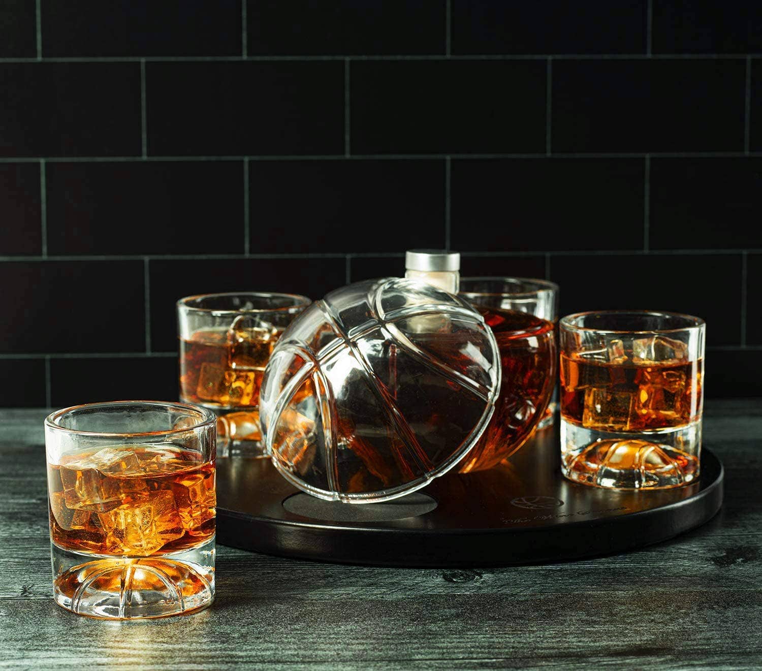 Basketball Decanter Set, Whiskey Scotch or Bourbon Decanter - Image 6