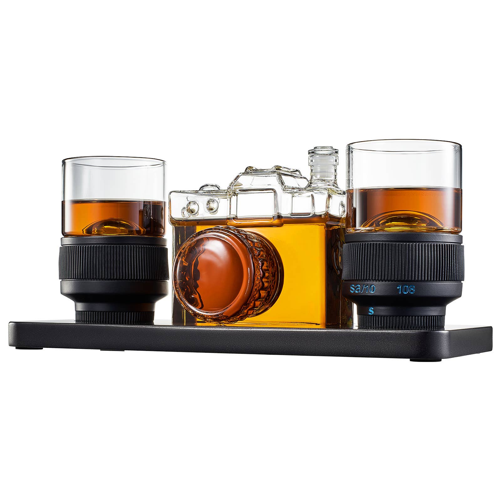 Camera Shaped Wine & Whiskey Decanter - 27.4OZ - Image 4