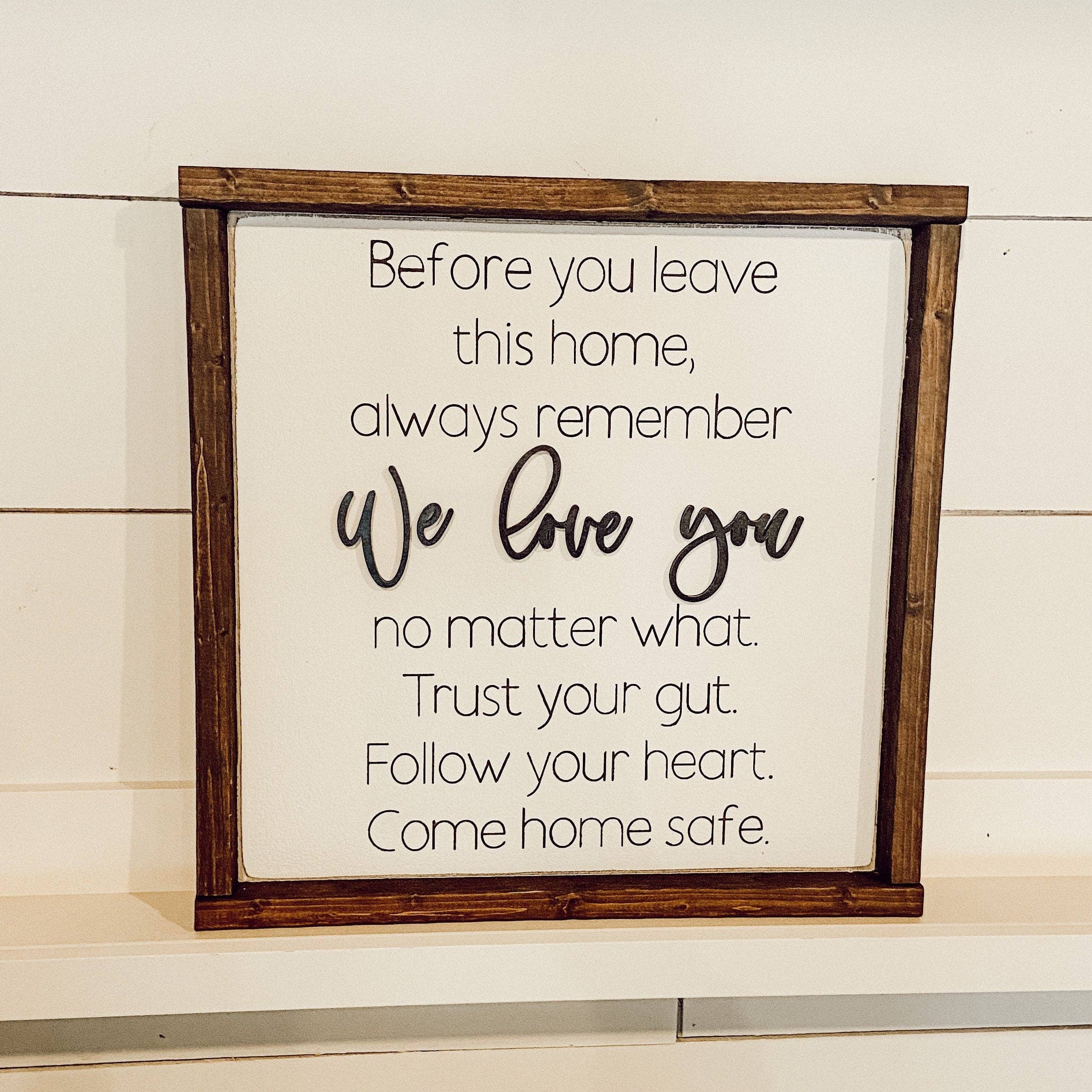 Before you leave this home - Wall Art - Image 2