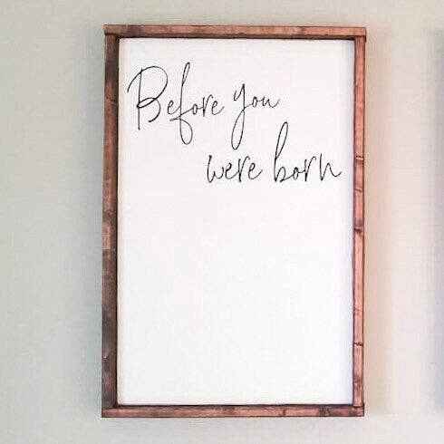 Before you were born - I set you apart Wall Art -2 PIECE - Image 2