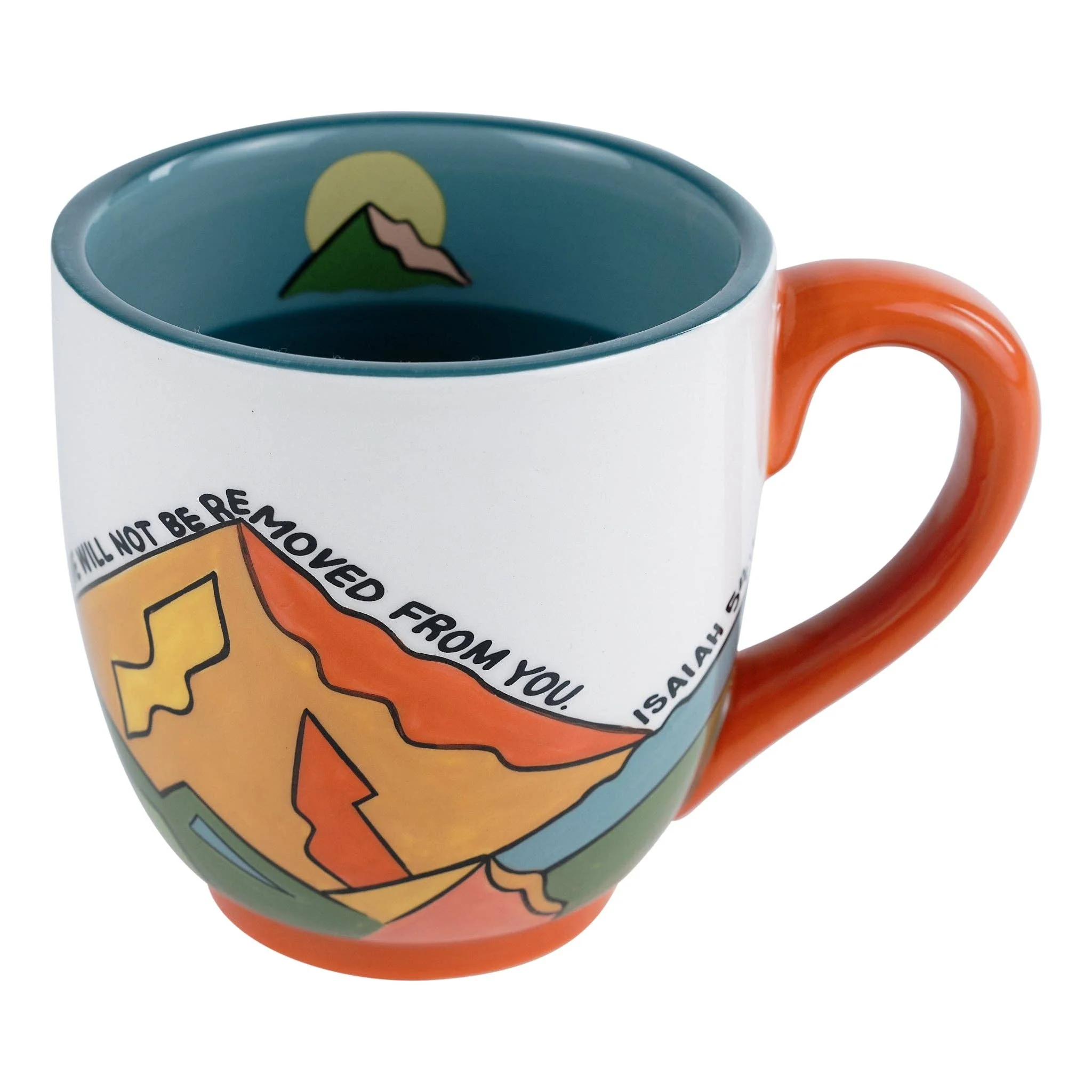 Though The Mountains Move Mug - Image 2