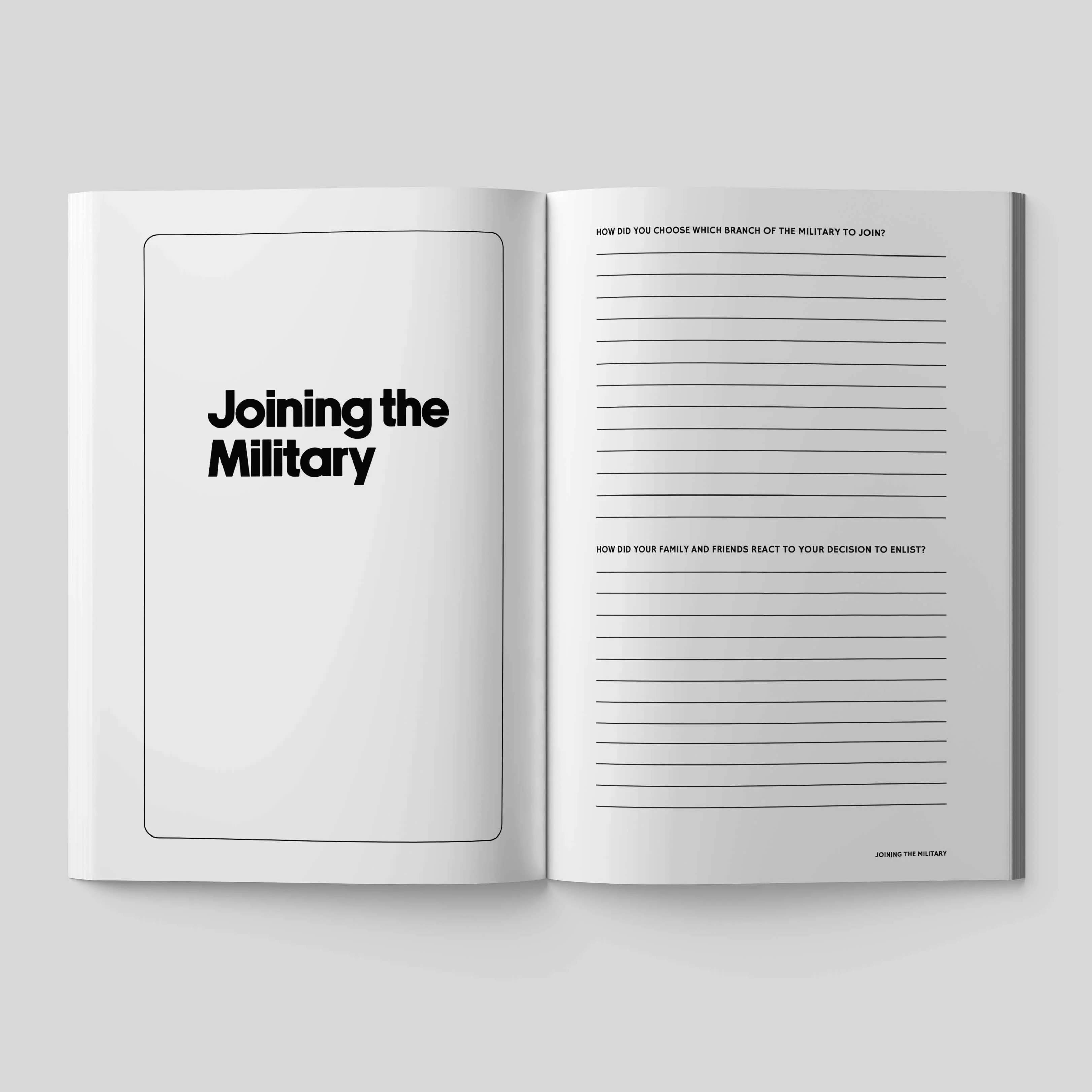 Share Your Story Veteran – A Guided Journal for U.S. Veterans - Image 2
