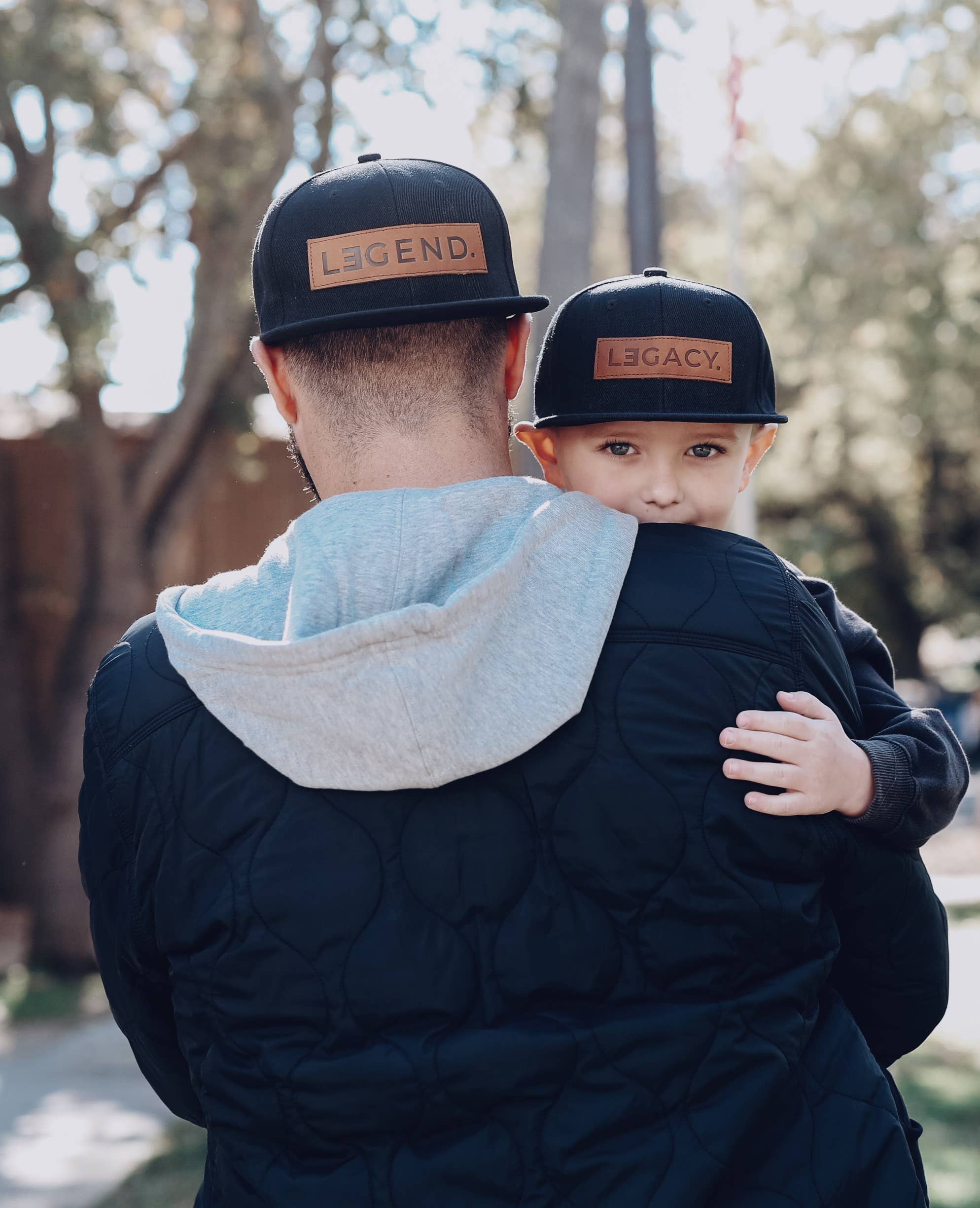 Legend + Legacy Genuine Leather Patch Hat - Image 2