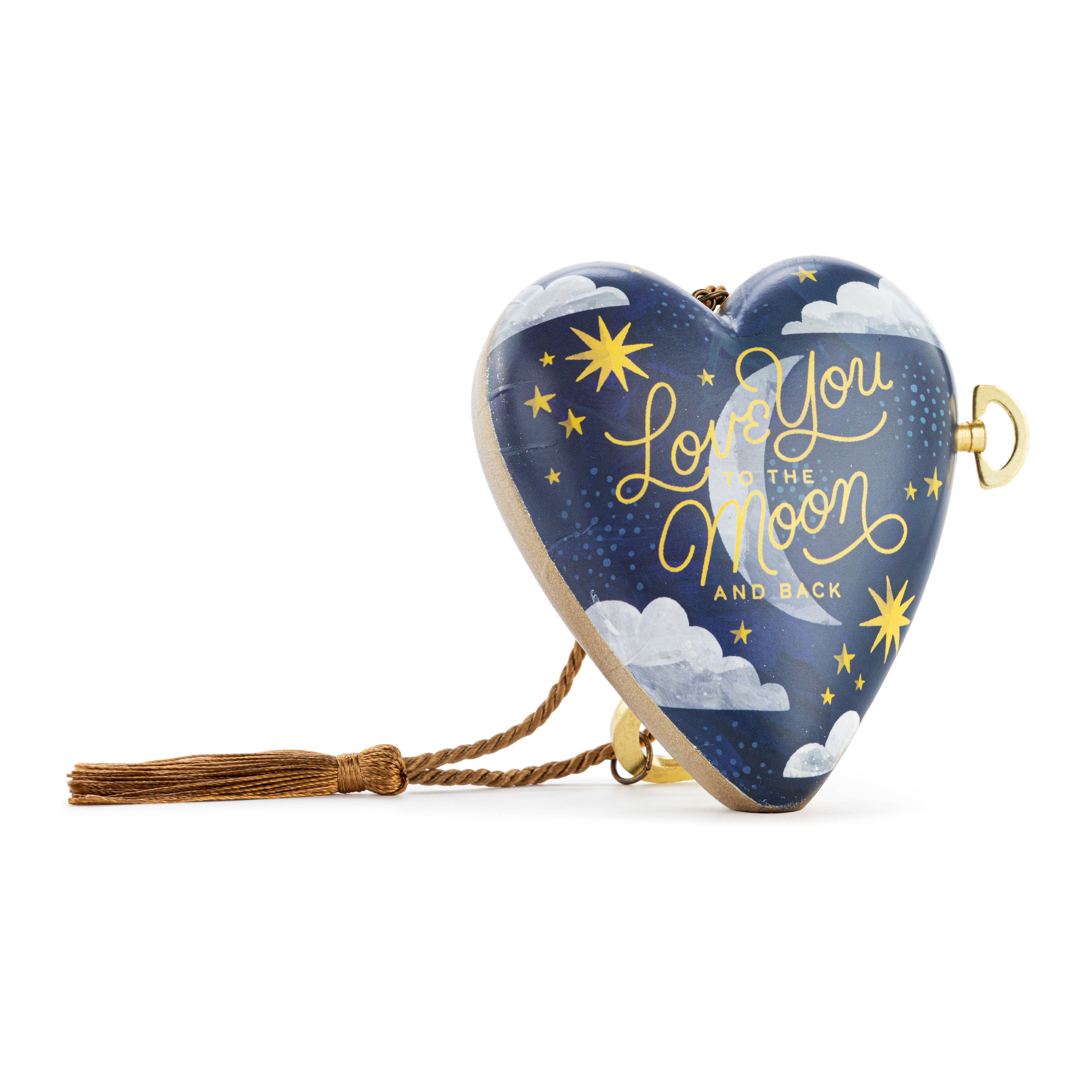 To The Moon Musical Art Heart - Image 3