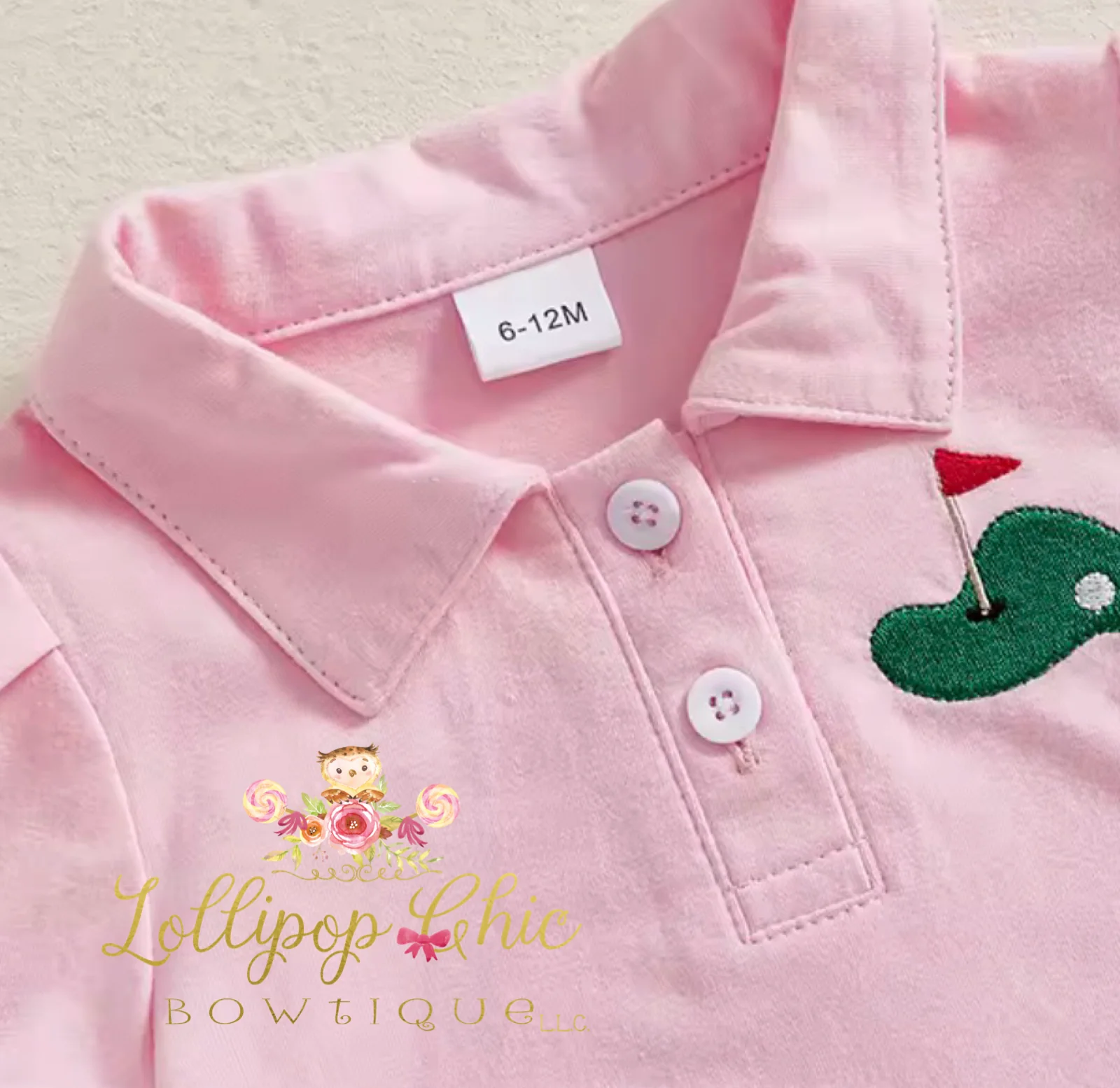 Toddler and Baby Girl Golf Pleated Dress : 18-24M - Image 2