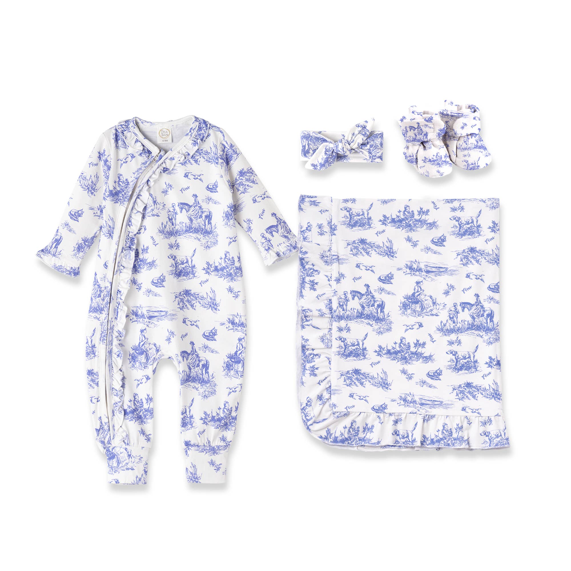 Toile de Jouy Bamboo Baby Collection – Sold Separately - Image 2